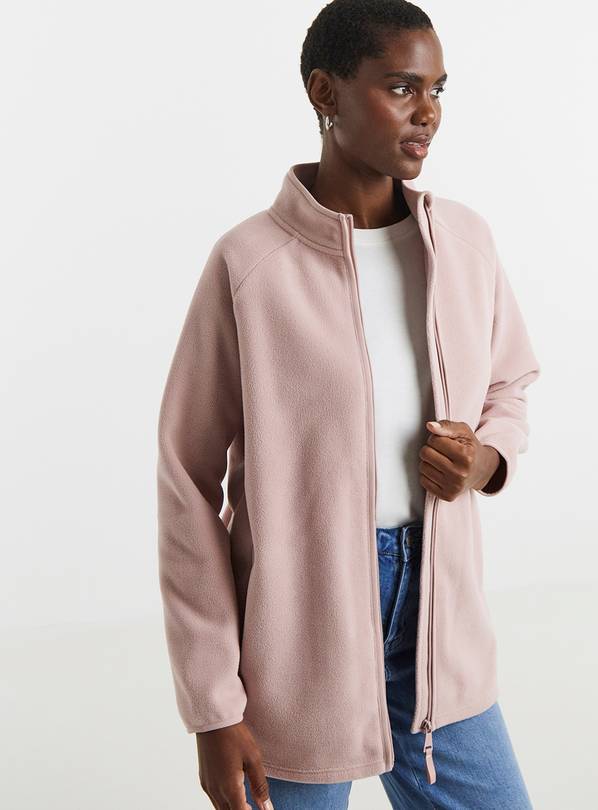 JD WILLIAMS Fleece Longline Zip Through 28