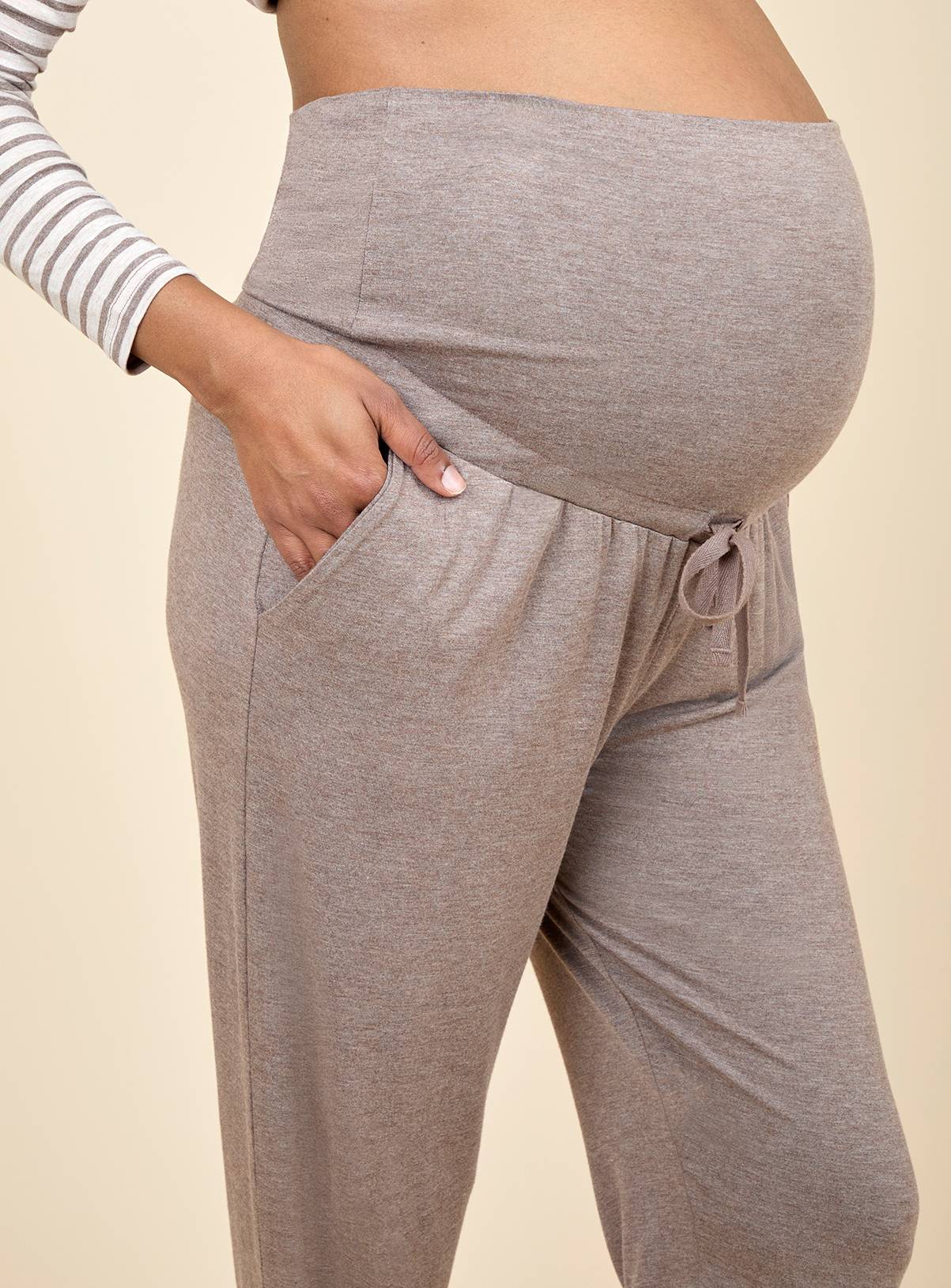 JOJO MAMAN BÉBÉ Stripe Maternity and Nursing Pyjamas Set L - Image 5
