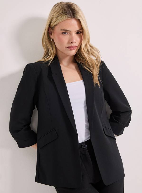 DOROTHY PERKINS Ruched Sleeve Blazer 10