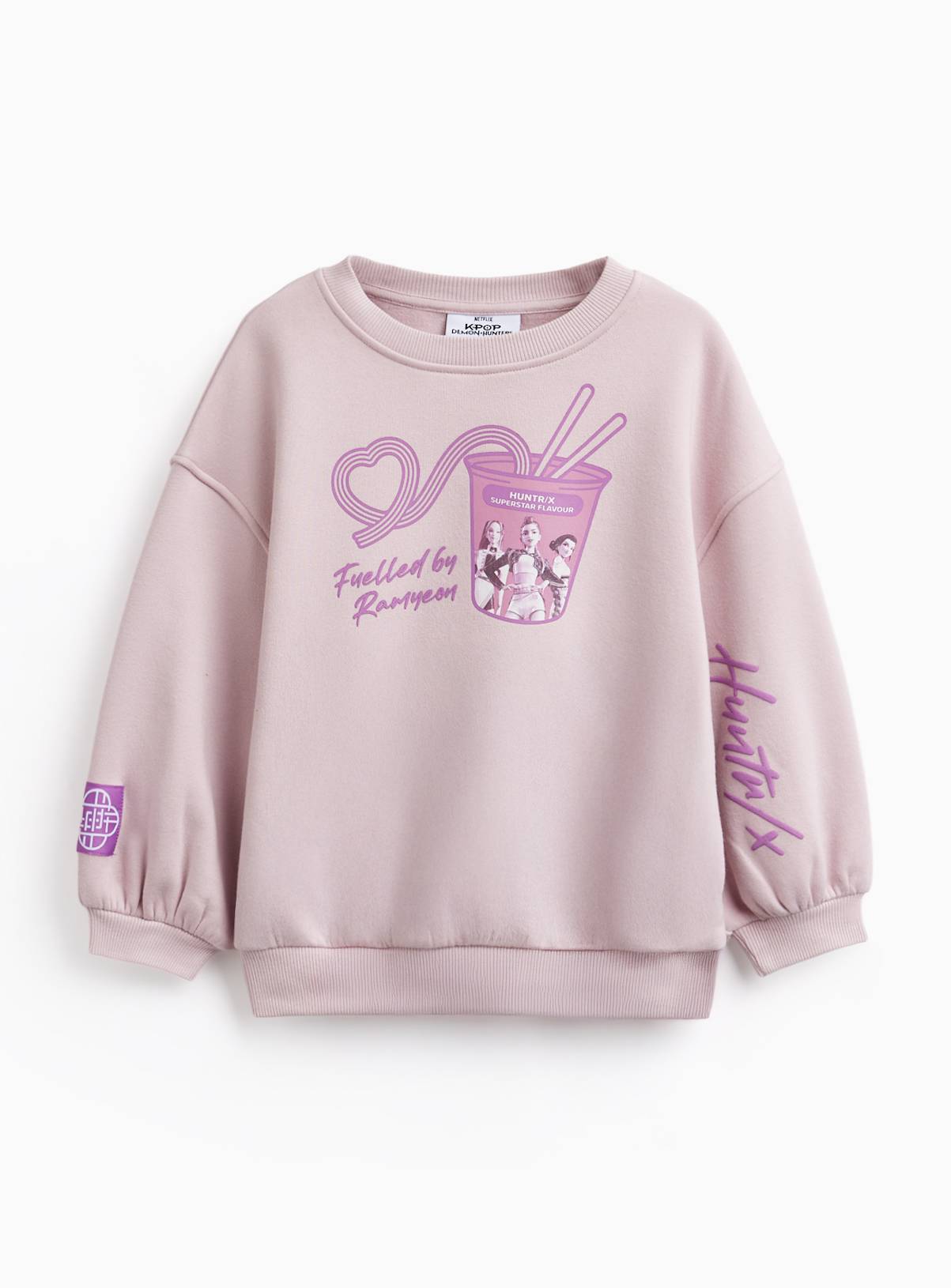 Pink Soki Character K-Pop Sweatshirt 6 years - Image 1