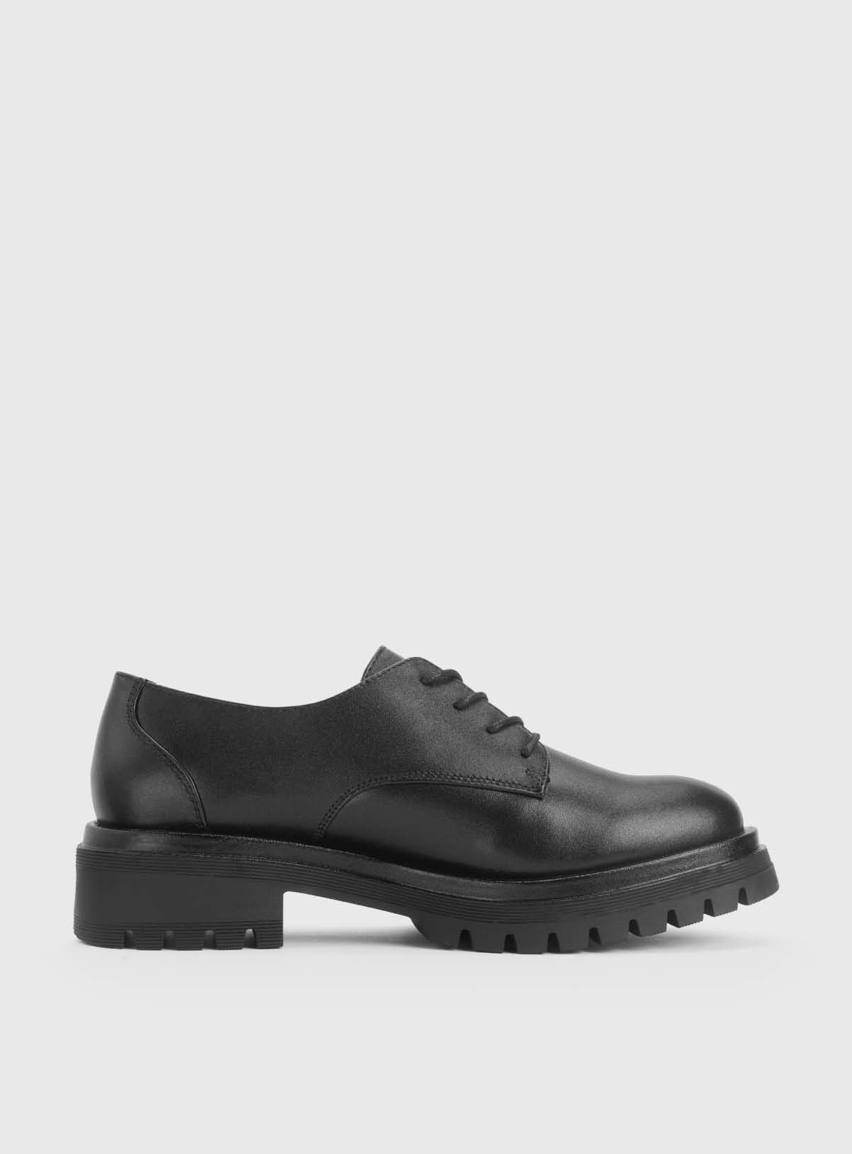 START-RITE Barcelona Black Leather Girls Lace Up Angry Angels School Shoes 3.5 - Image 5 thumbnail