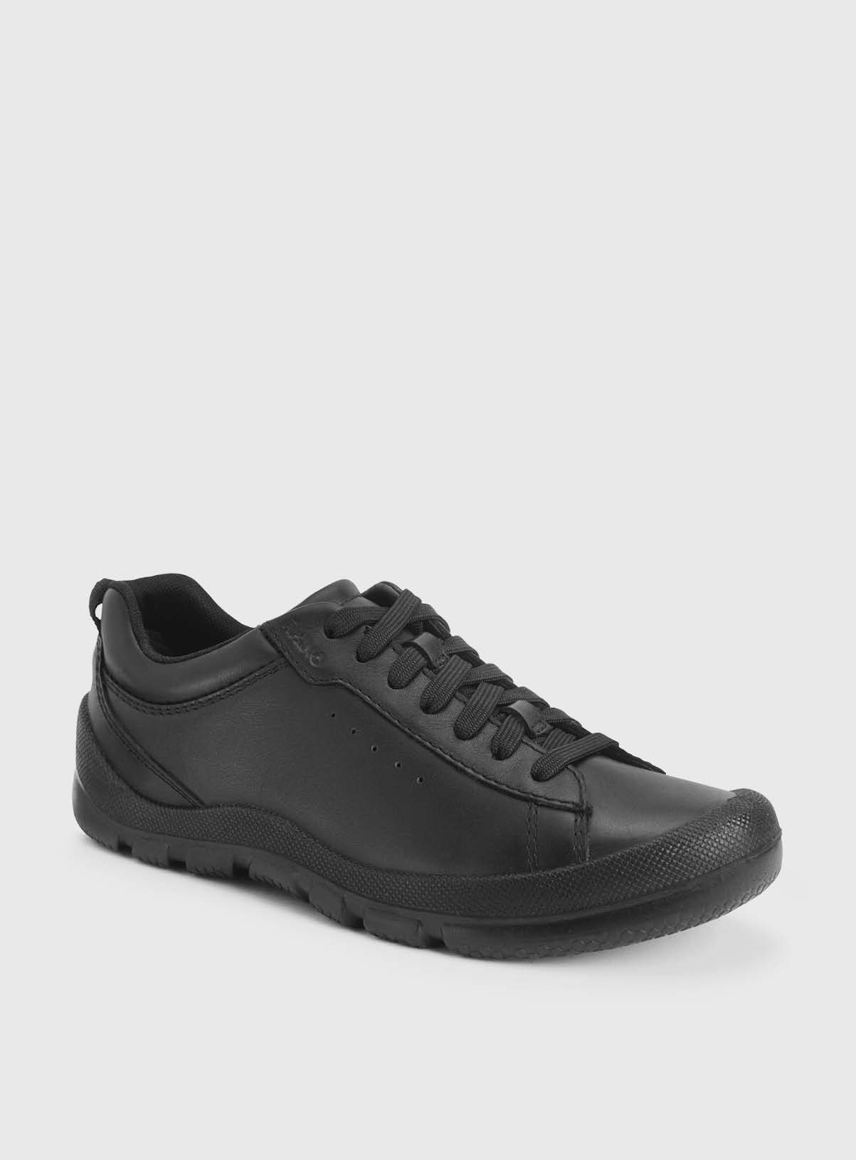 START-RITE Rhino Challenger Black Leather Senior Boys Lace Up School Shoes 1.5 - Image 4 thumbnail
