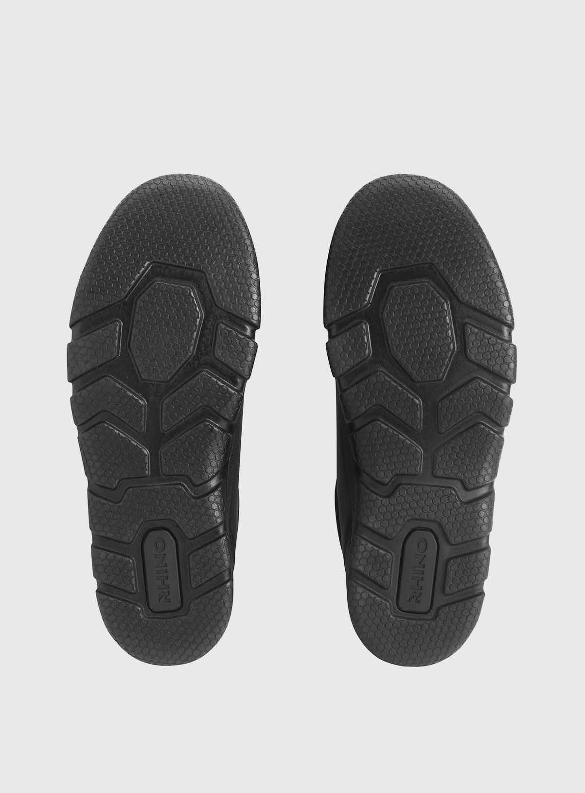 START-RITE Rhino Challenger Black Leather Senior Boys Lace Up School Shoes 1.5 - Image 6
