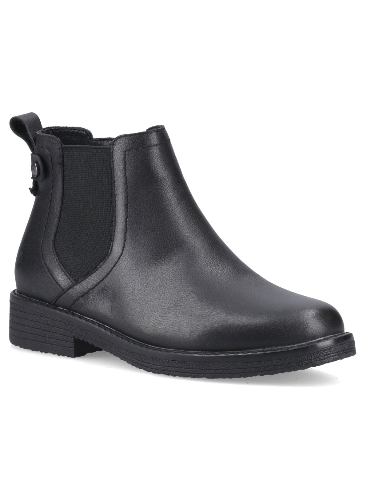 HUSH PUPPIES Maddy Leather Chelsea Boots Black 6 - Image 1 thumbnail