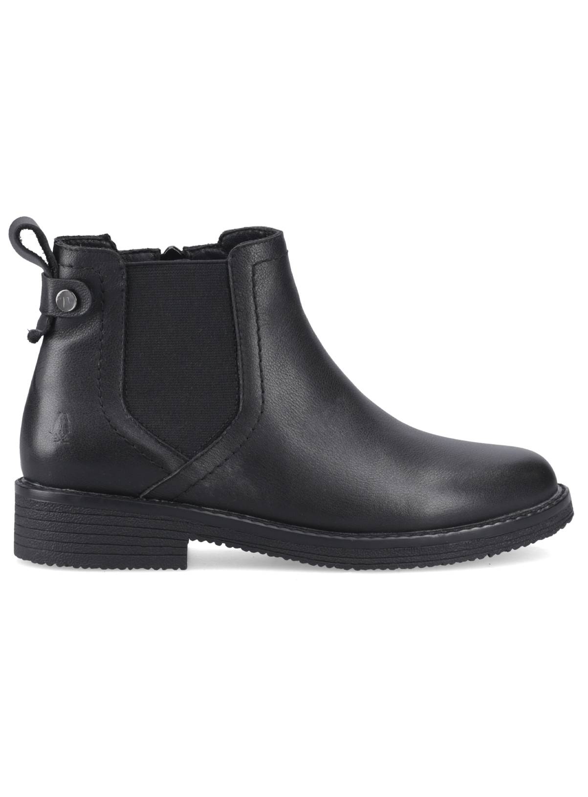 HUSH PUPPIES Maddy Leather Chelsea Boots Black 6 - Image 3