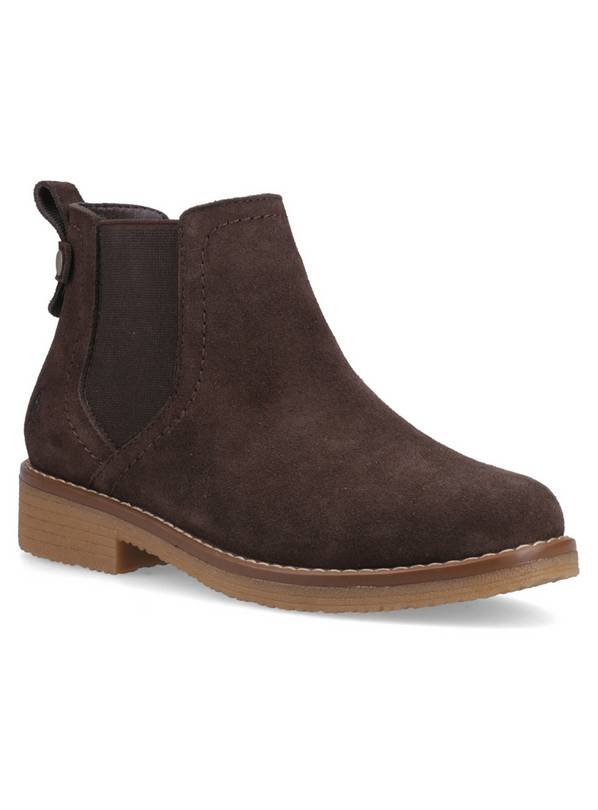 HUSH PUPPIES Maddy Suede Chelsea Boots Brown 5