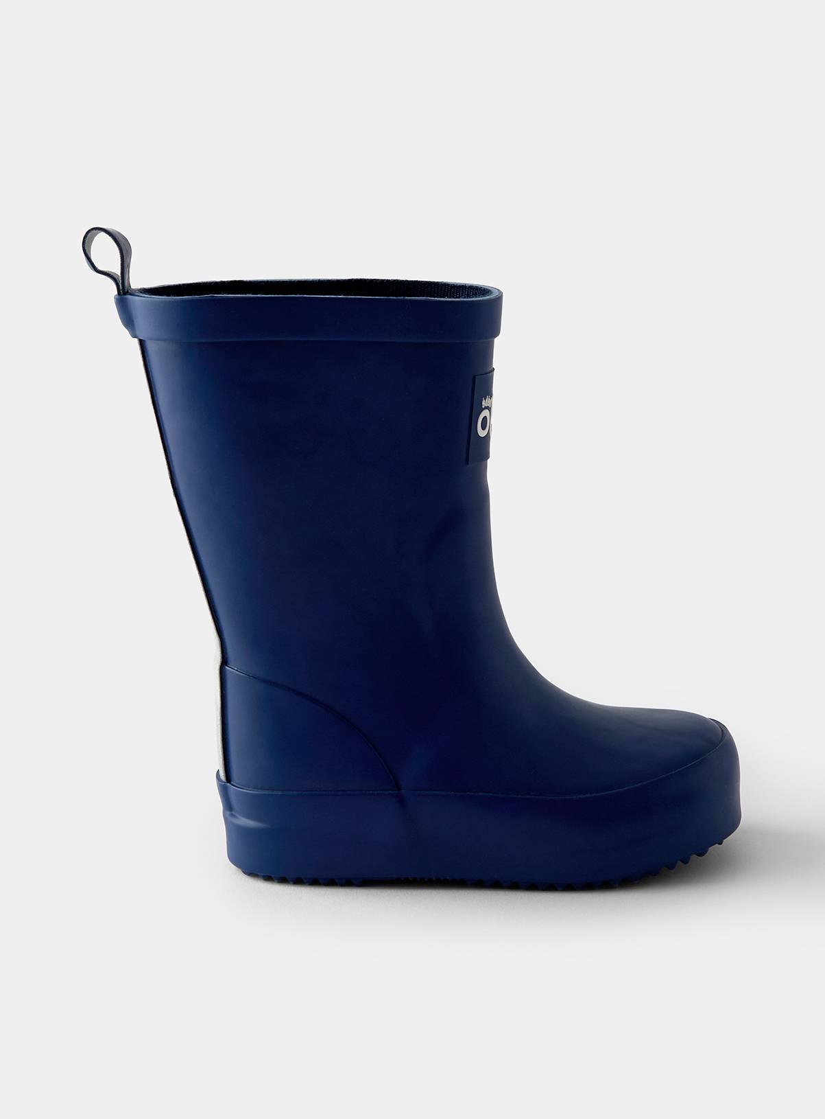 JOJO MAMAN BÉBÉ Plain Wellies Navy Blue 3 Infant - Image 3