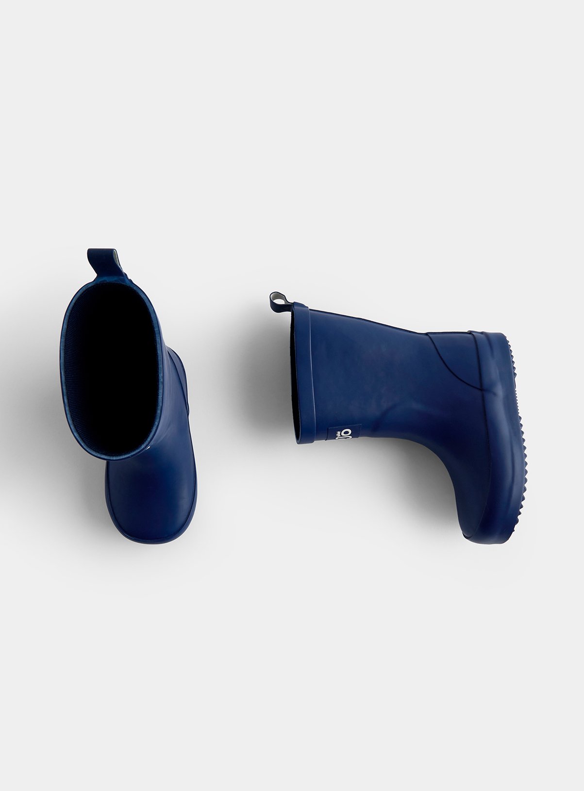 JOJO MAMAN BÉBÉ Plain Wellies Navy Blue 3 Infant - Image 5 thumbnail