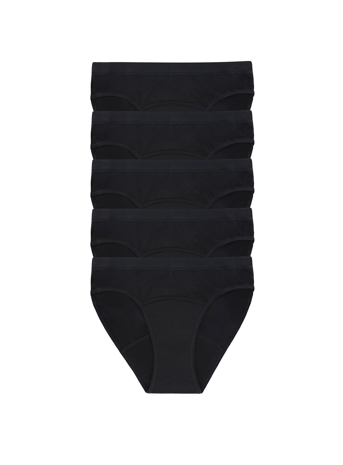 LOVE LUNA First Teen 5 Pack Bikini Brief 11-12 years - Image 1 thumbnail