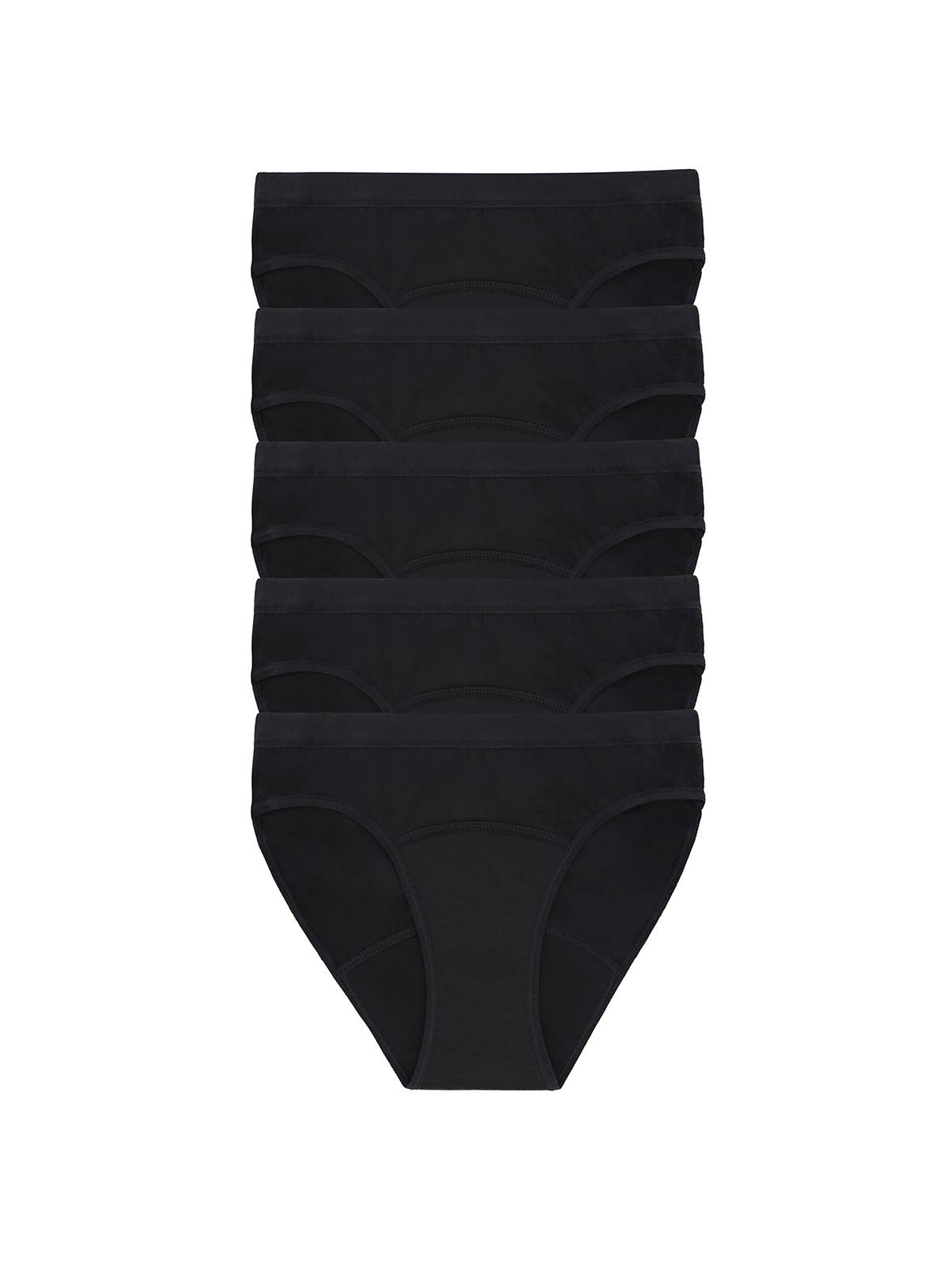 LOVE LUNA First Teen 5 Pack Bikini Brief 11-12 years - Image 1
