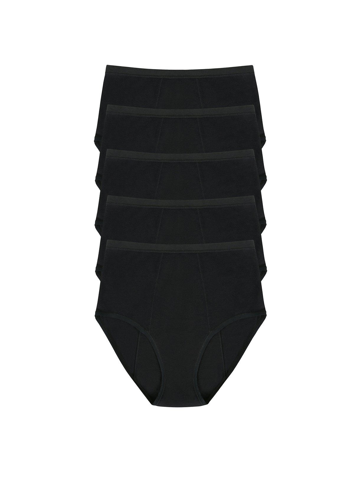 LOVE LUNA Love Luna 5 Pack Period Full Brief 18-20 - Image 1 thumbnail