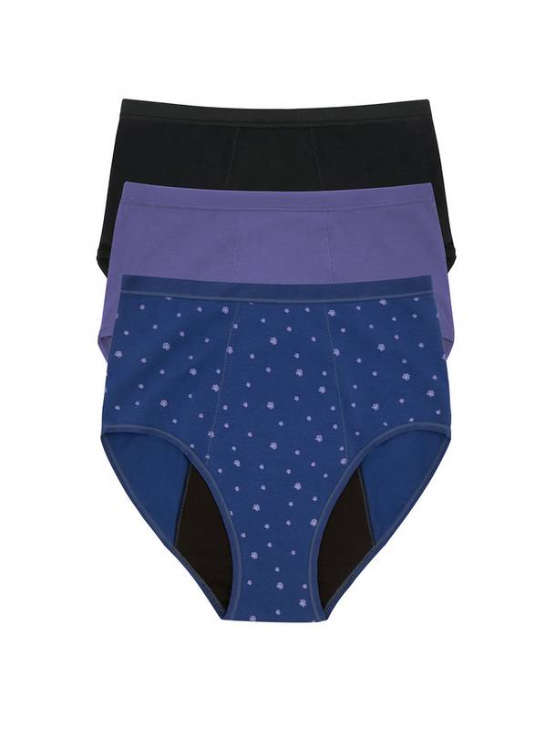 LOVE LUNA Love Luna 3 Pack Period Full Brief 16-18