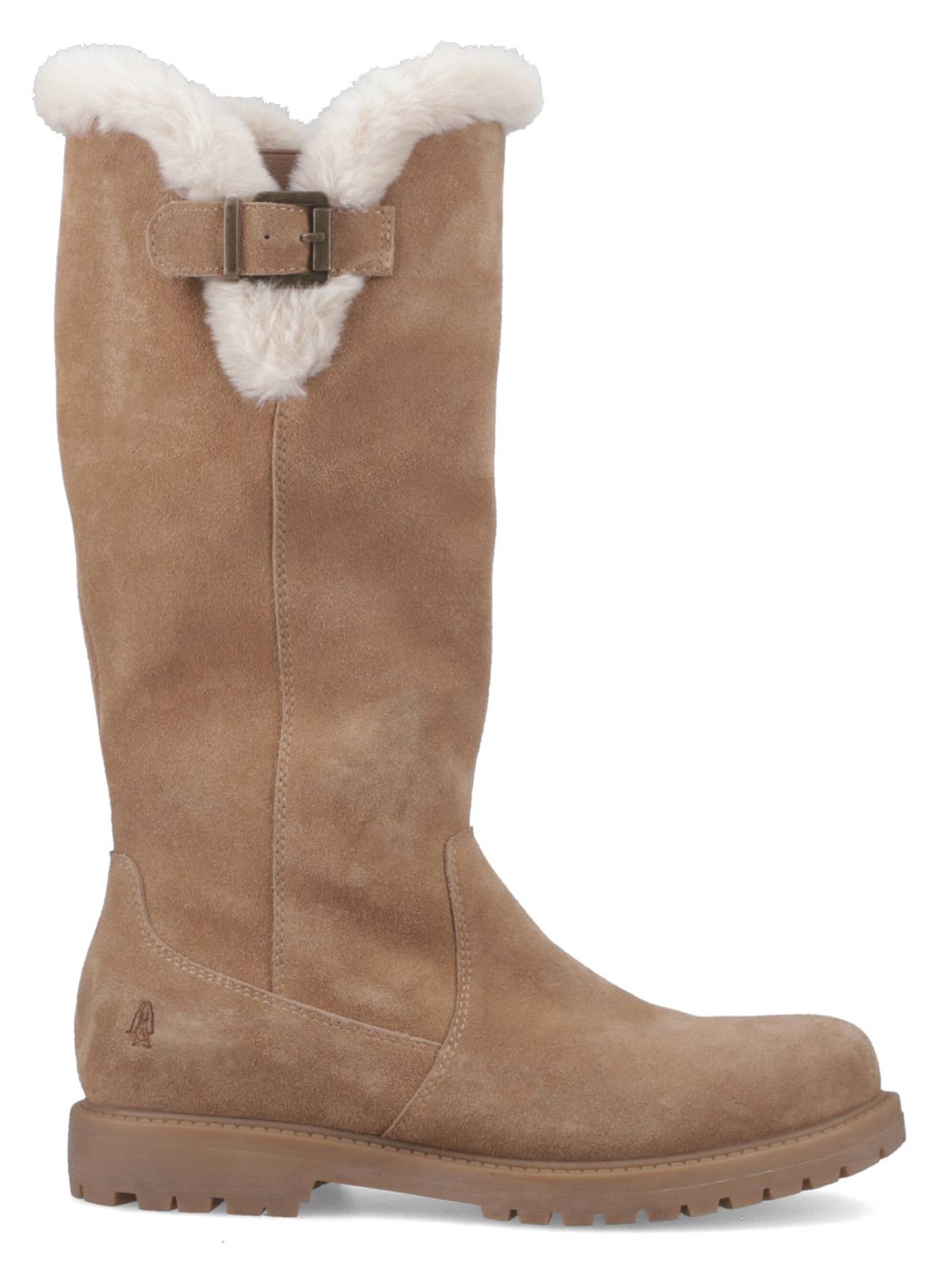 HUSH PUPPIES Water Resistant Suede Honor Long Boots 5 - Image 3