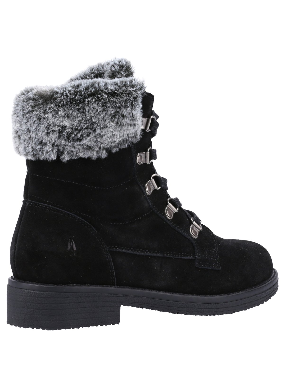 HUSH PUPPIES Water Resistant Wide Fit Florence Boots Black 3 - Image 2 thumbnail