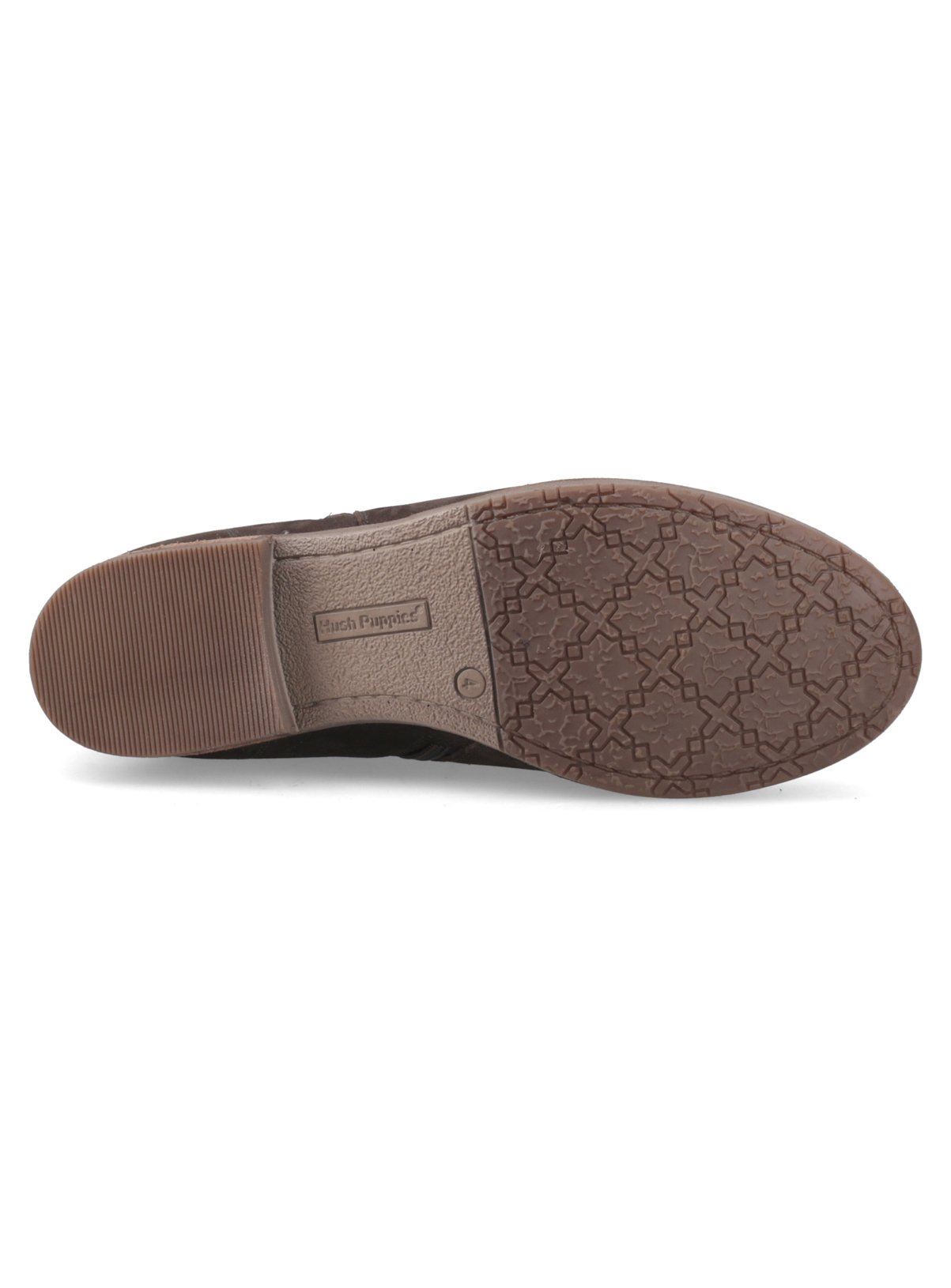 HUSH PUPPIES Suede Ethel Ankle Boot Brown 5 - Image 4 thumbnail