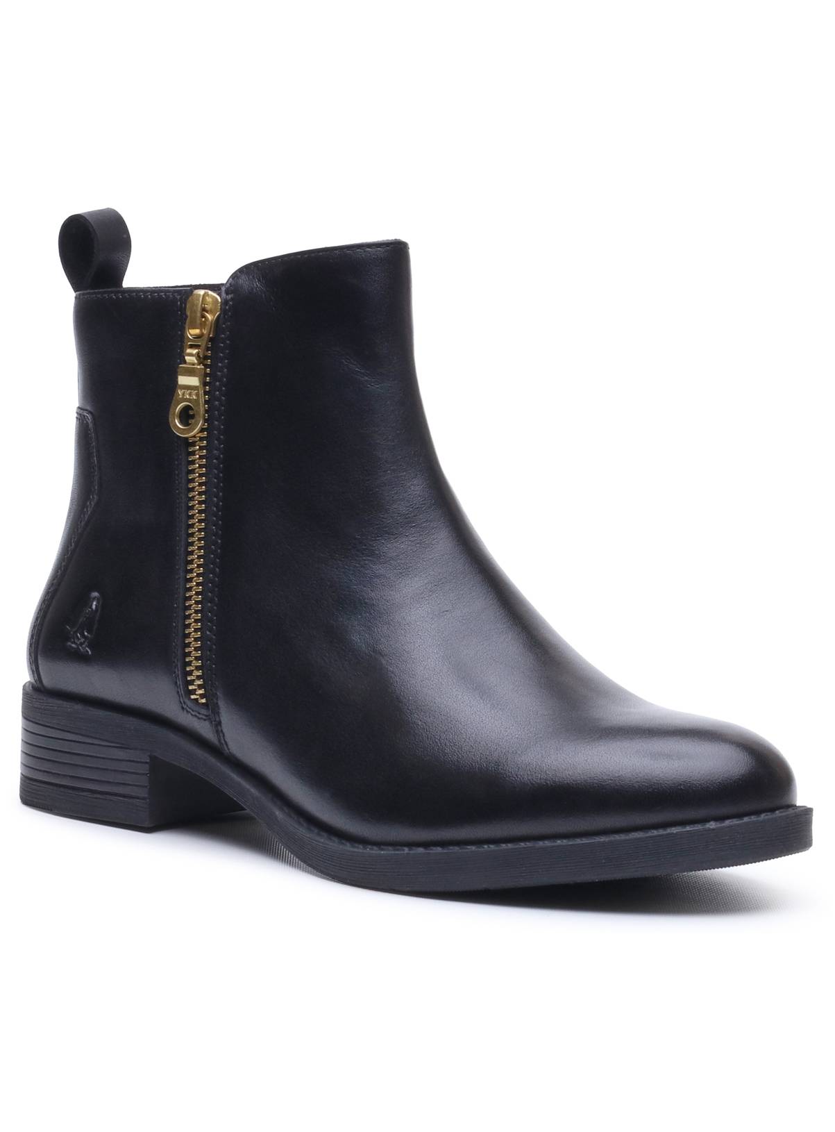 HUSH PUPPIES Perry Zip Ankle Boot Black 8 - Image 1