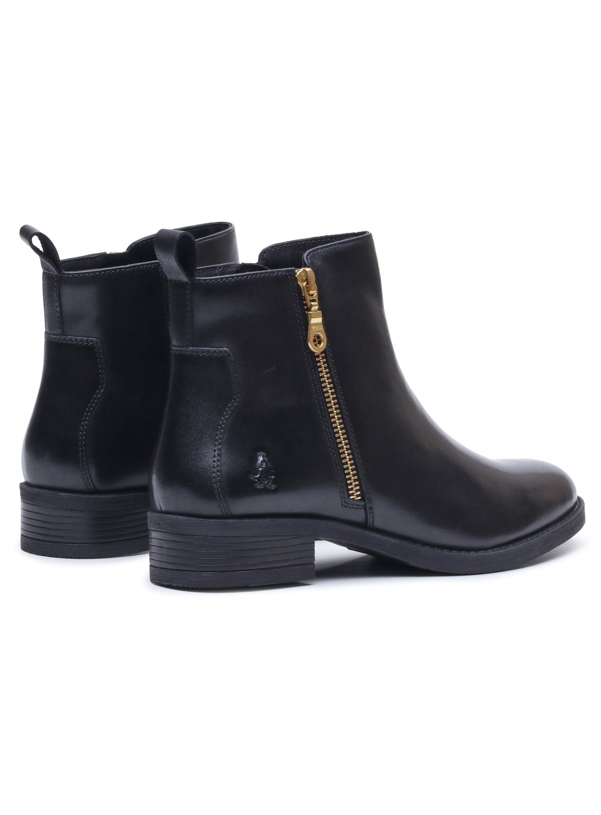 HUSH PUPPIES Perry Zip Ankle Boot Black 8 - Image 2 thumbnail