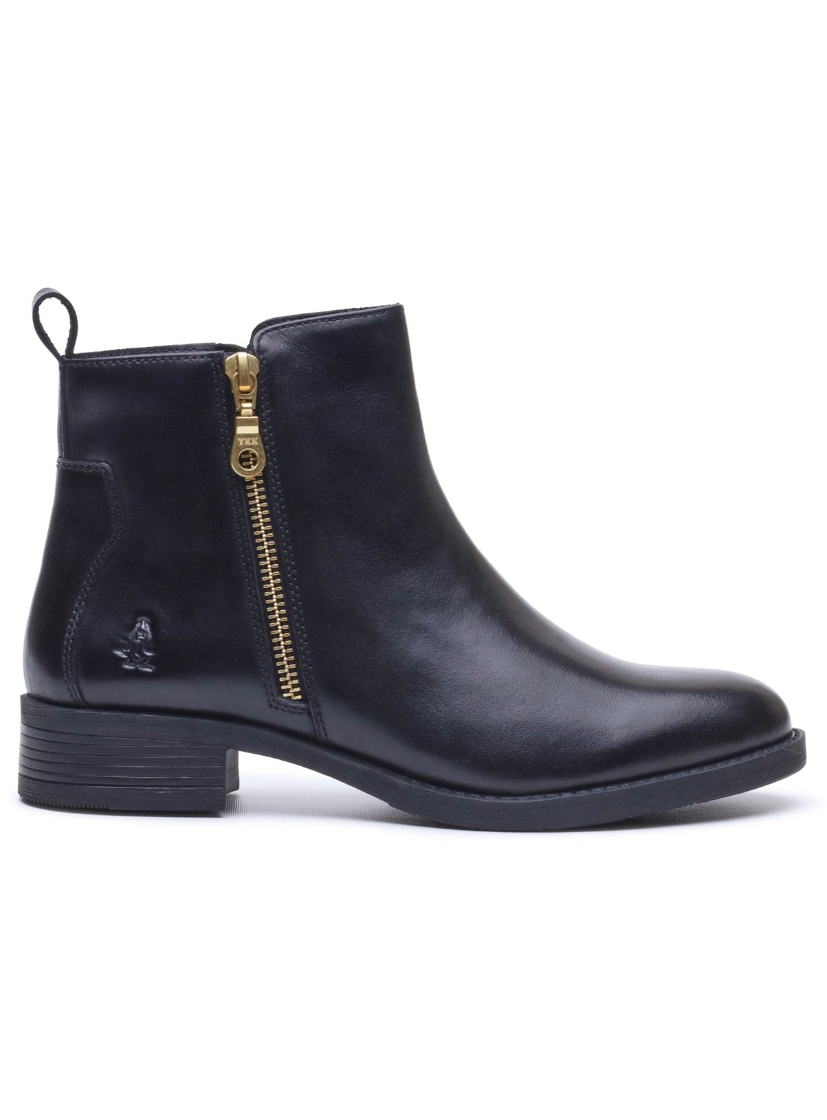 HUSH PUPPIES Perry Zip Ankle Boot Black 8 - Image 3 thumbnail