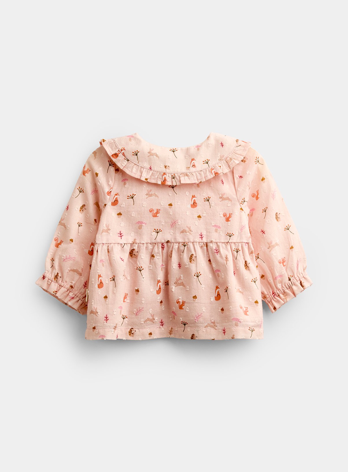 JOJO MAMAN BÉBÉ Woodland Top and Legging Set Pink Up To 3 mths - Image 4 thumbnail
