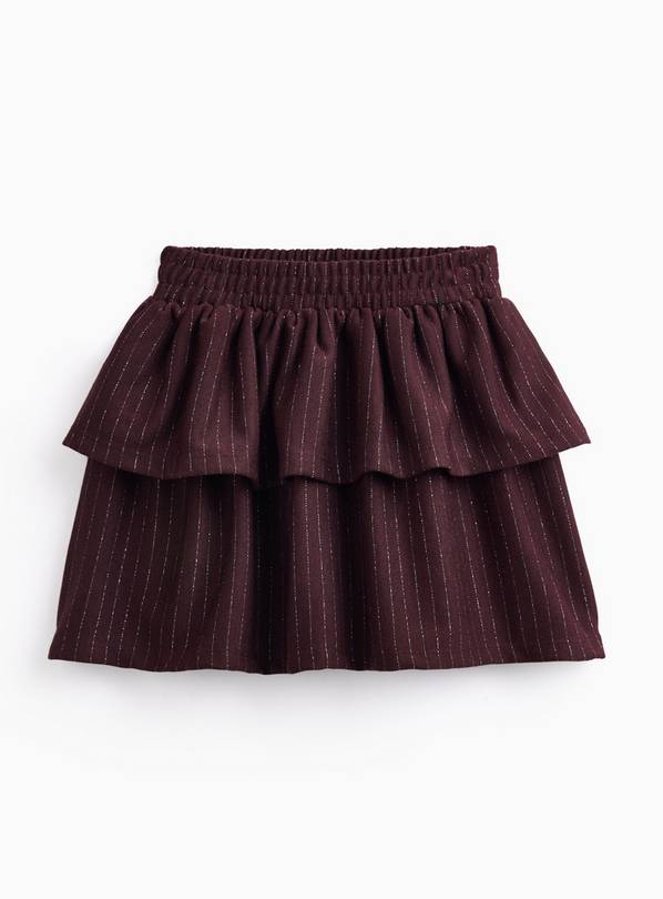 Burgundy Ra-Ra Skirt 10 years