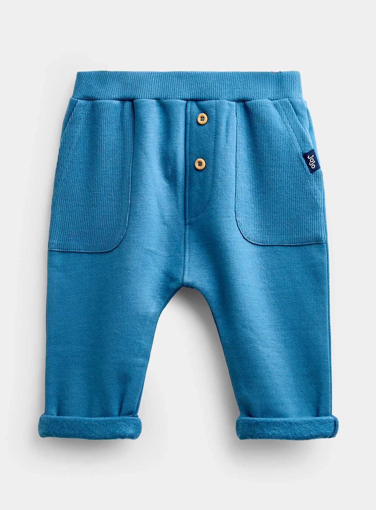 JOJO MAMAN BÉBÉ 2 Piece Farming Days Sweatshirt and Jogger Set Mid Green 6-12 months - Image 2 thumbnail