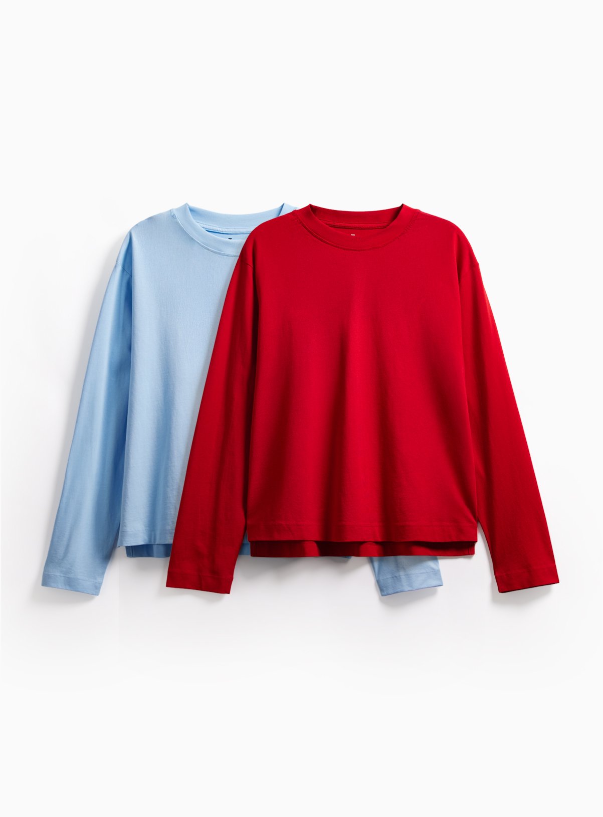 Red & Blue Long Sleeve Tops 2 Pack 16 - Image 1 thumbnail