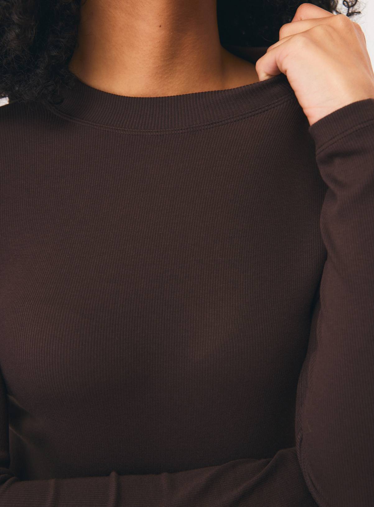 Green Modal Rib Crewneck Tops 2-Pack 8 - Image 5