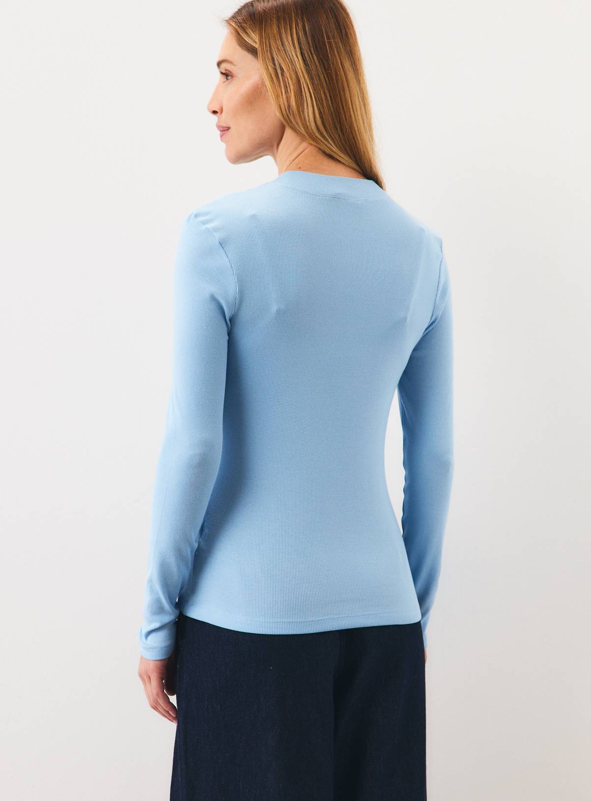 Lilac Modal Rib Crewneck Tops 2-Pack 20 - Image 6
