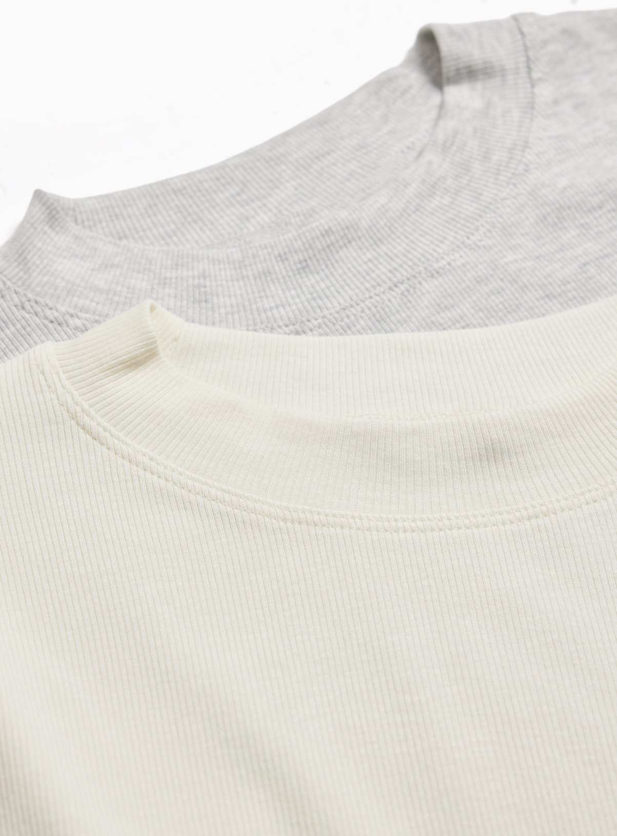 Modal Rib Long Sleeve T-Shirts 2-Pack 10 - Image 2 thumbnail