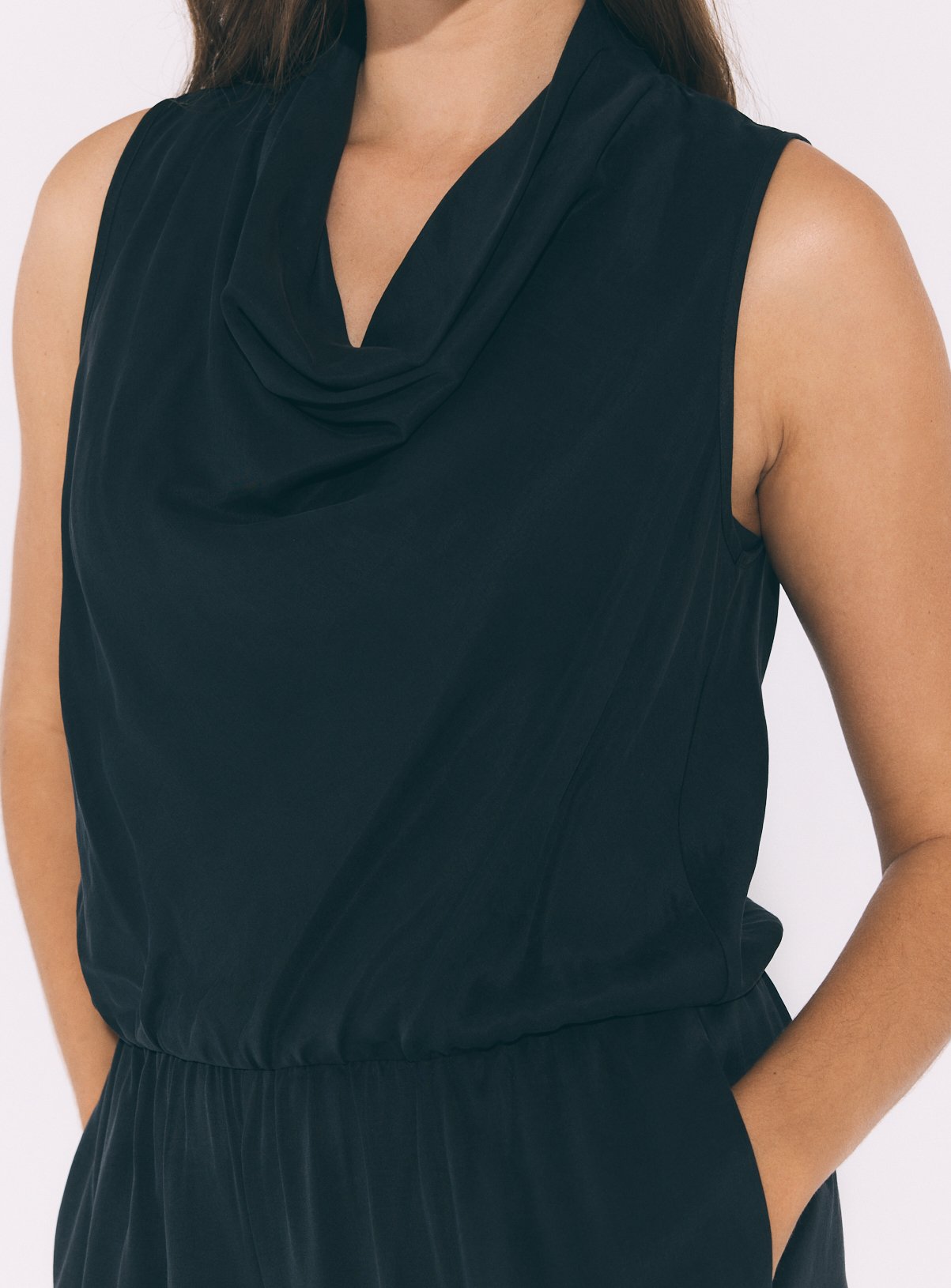 Sandwash Cowl Neck Jumpsuit 22 - Image 3 thumbnail