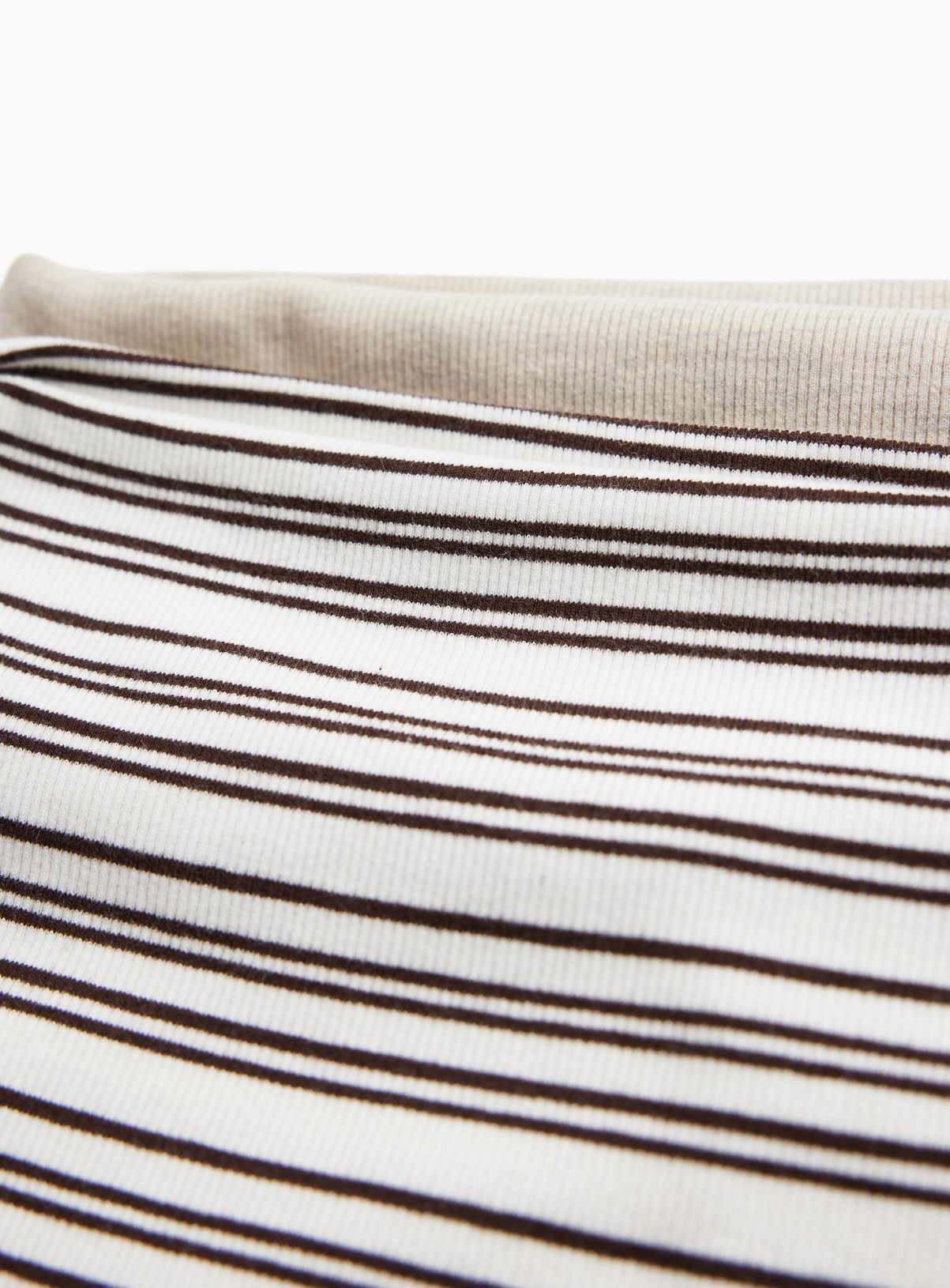 Stripe Ribbed Slash Neck Tops 2 Pack 24 - Image 4 thumbnail