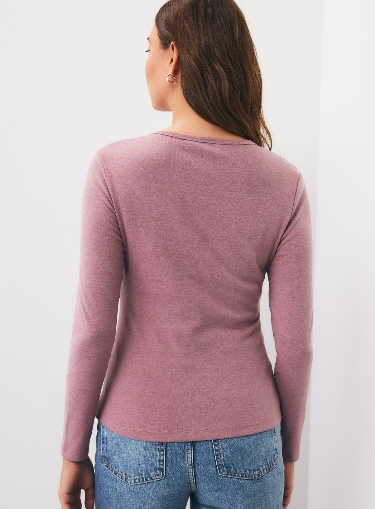 Button Through Long Sleeve Tops 2 Pack  24 - Image 6 thumbnail