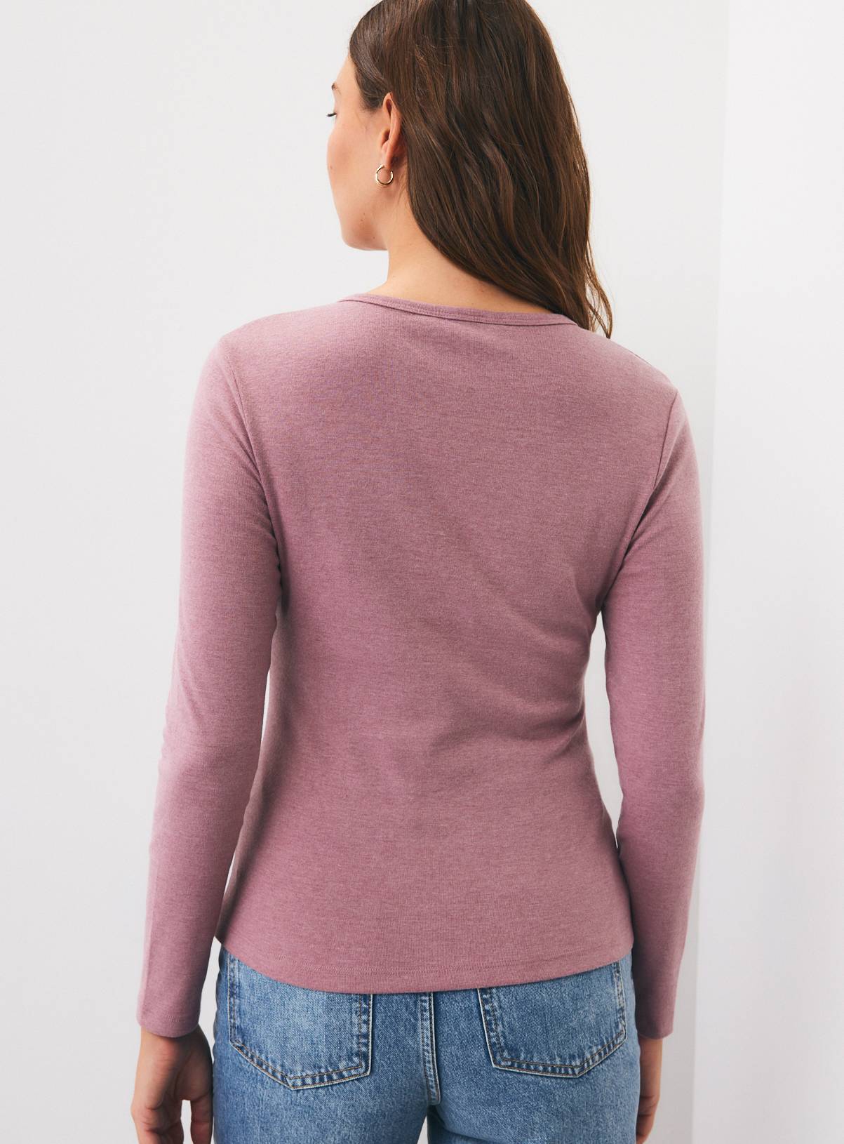 Button Through Long Sleeve Tops 2 Pack  24 - Image 6