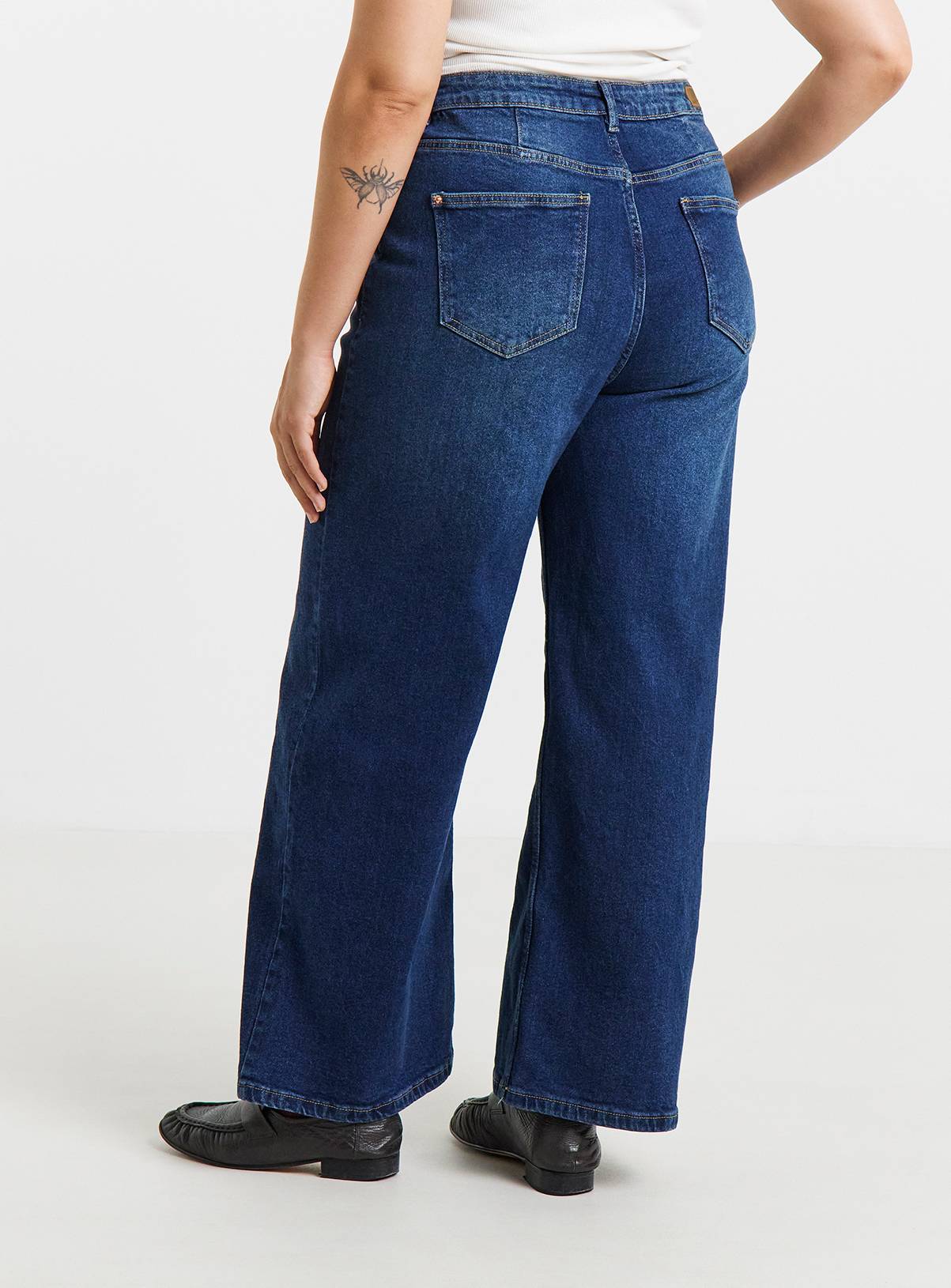 SIMPLY BE Slouchy Wide Leg Jeans 16 - Image 2