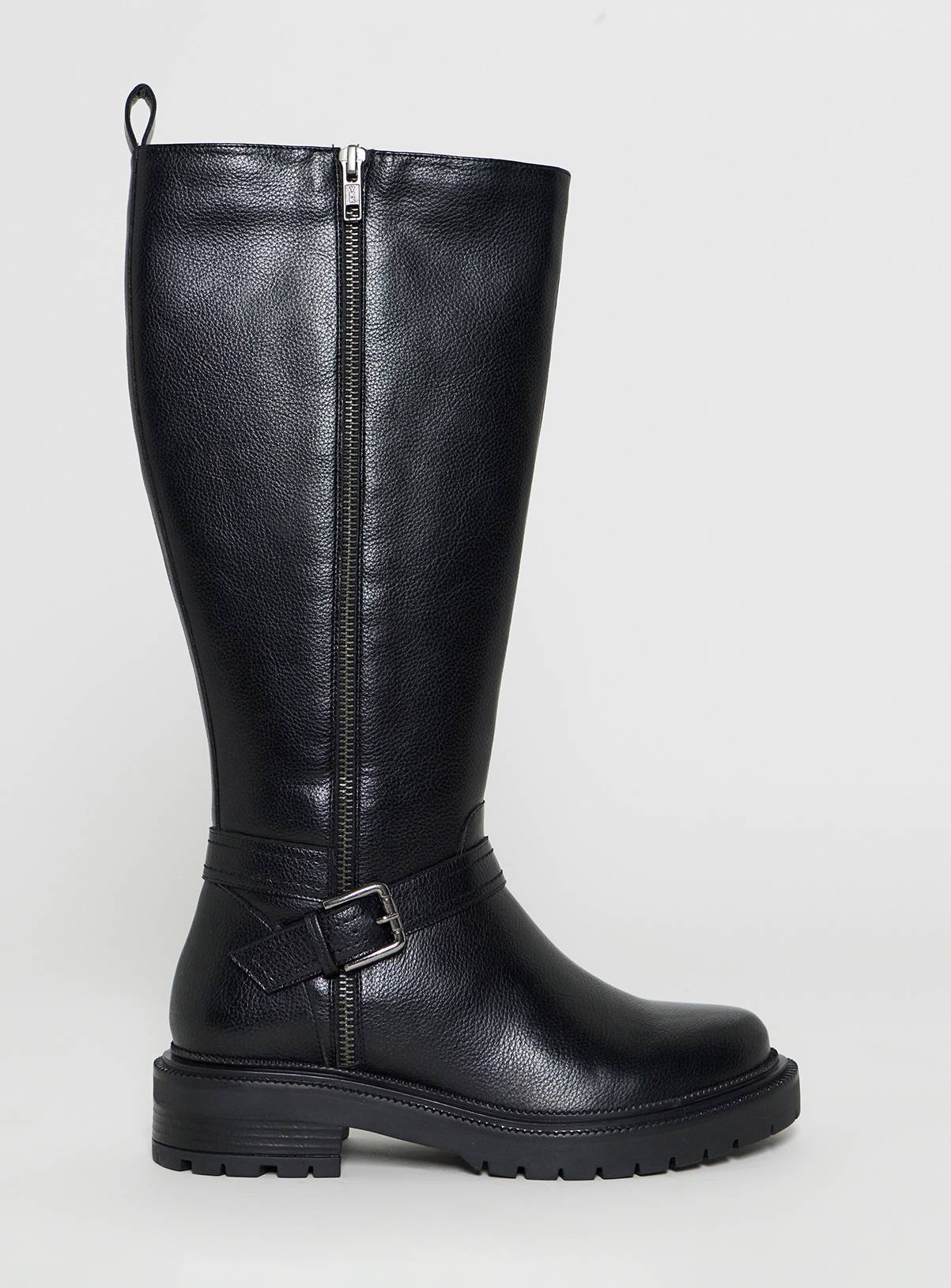 SIMPLY BE Zip Knee High Boot Extra Wide Fit 7 - Image 2