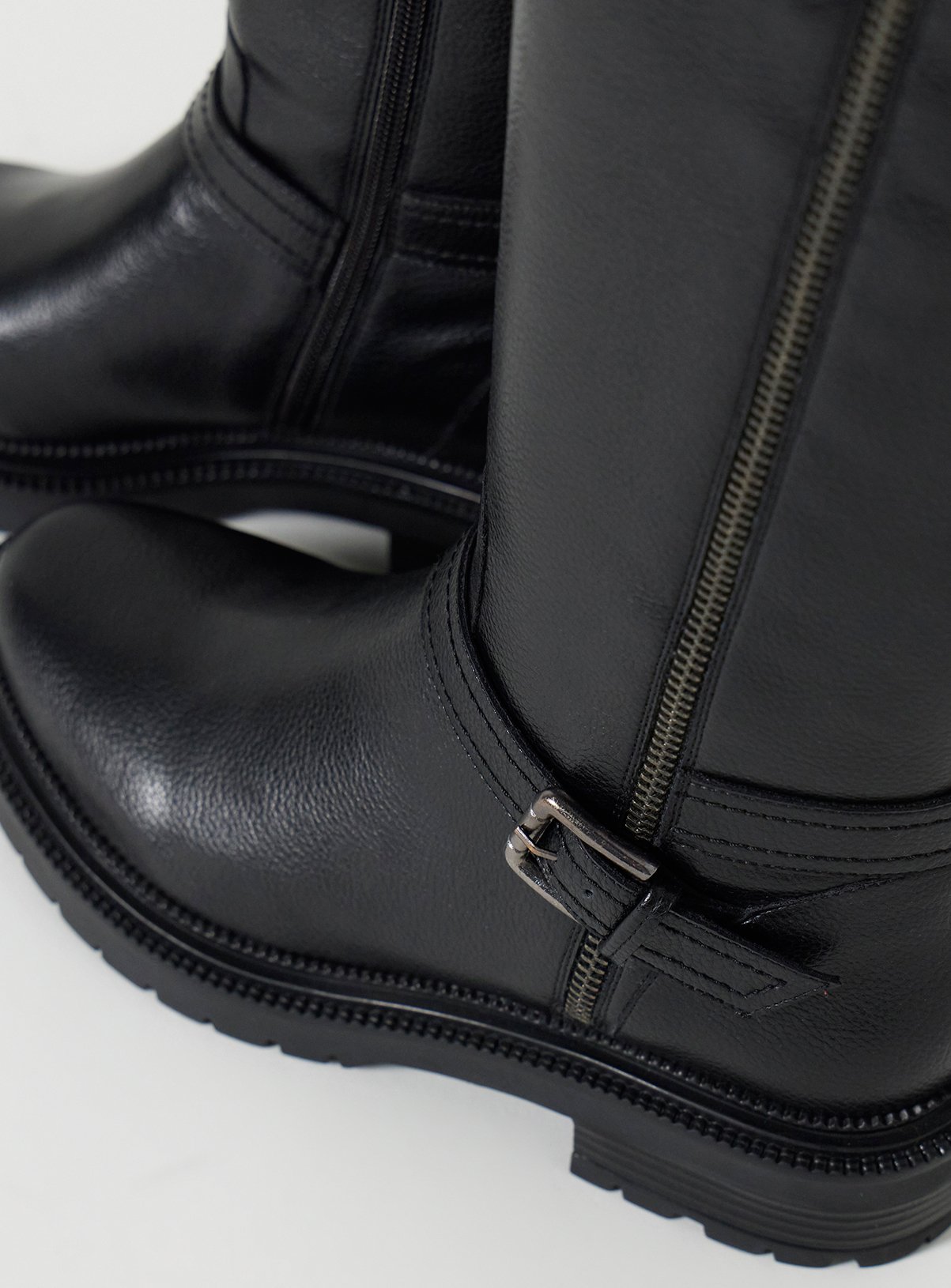 SIMPLY BE Zip Knee High Boot Extra Wide Fit 7 - Image 4 thumbnail