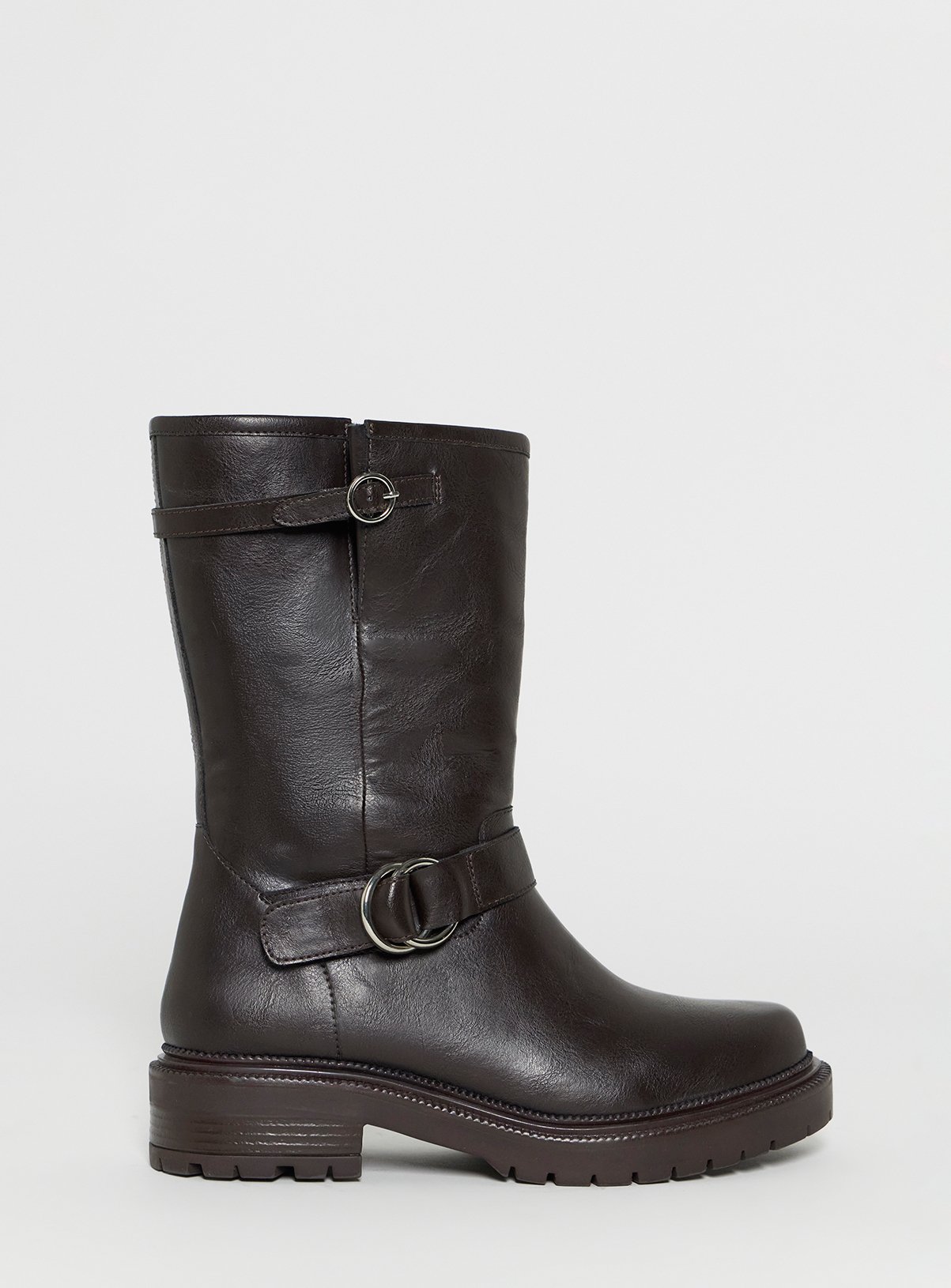 SIMPLY BE Chunky Chelsea Ankle Boot Extra Wide Fit 5 - Image 3 thumbnail