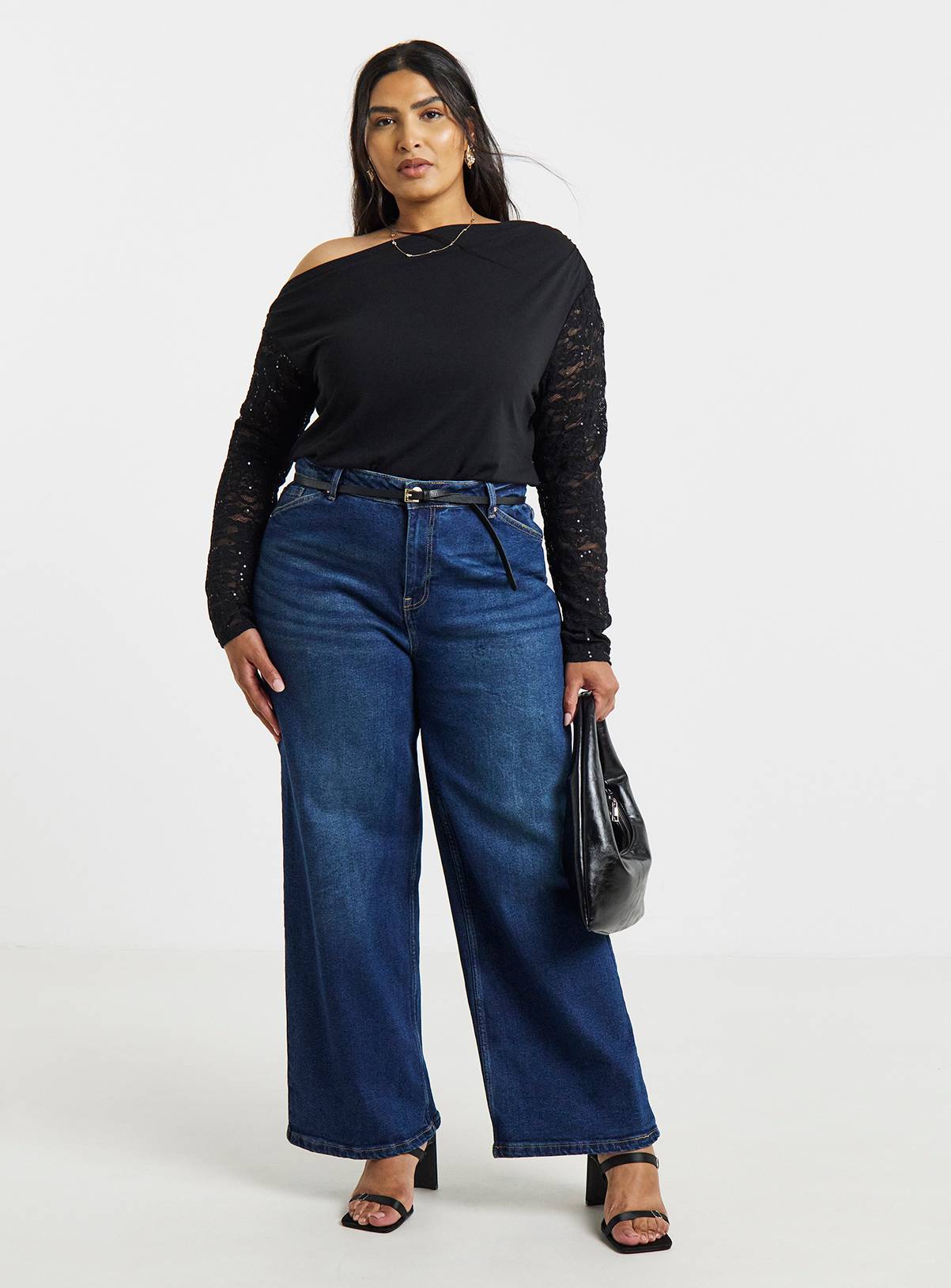 SIMPLY BE Lace Sequin Top 14 - Image 3