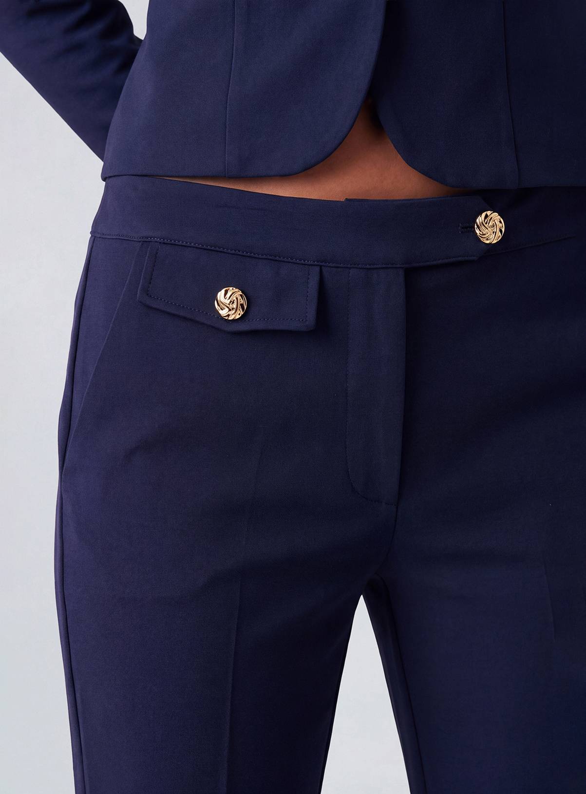 PRINCIPLES Compact Jersey Kick Flare Trouser 14 - Image 2