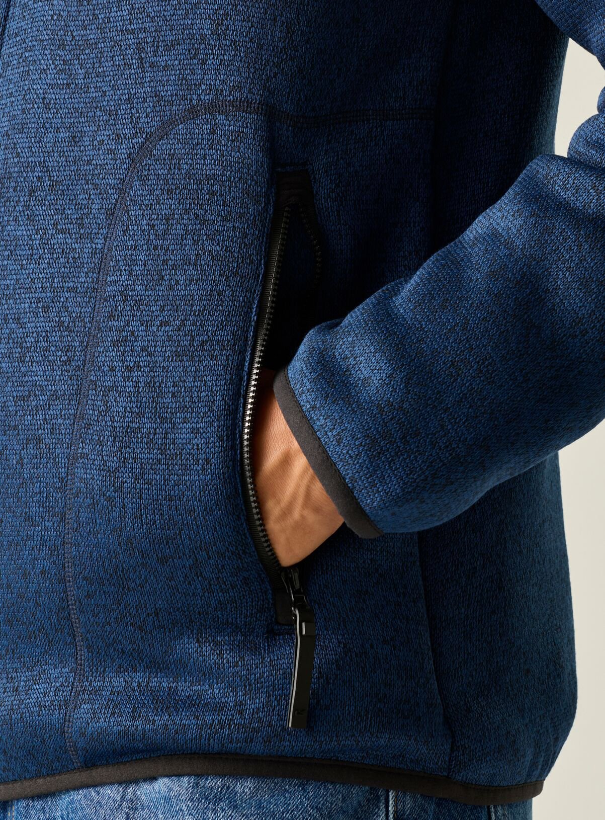 REGATTA Barlee Full Zip Fleece Navy L - Image 6 thumbnail