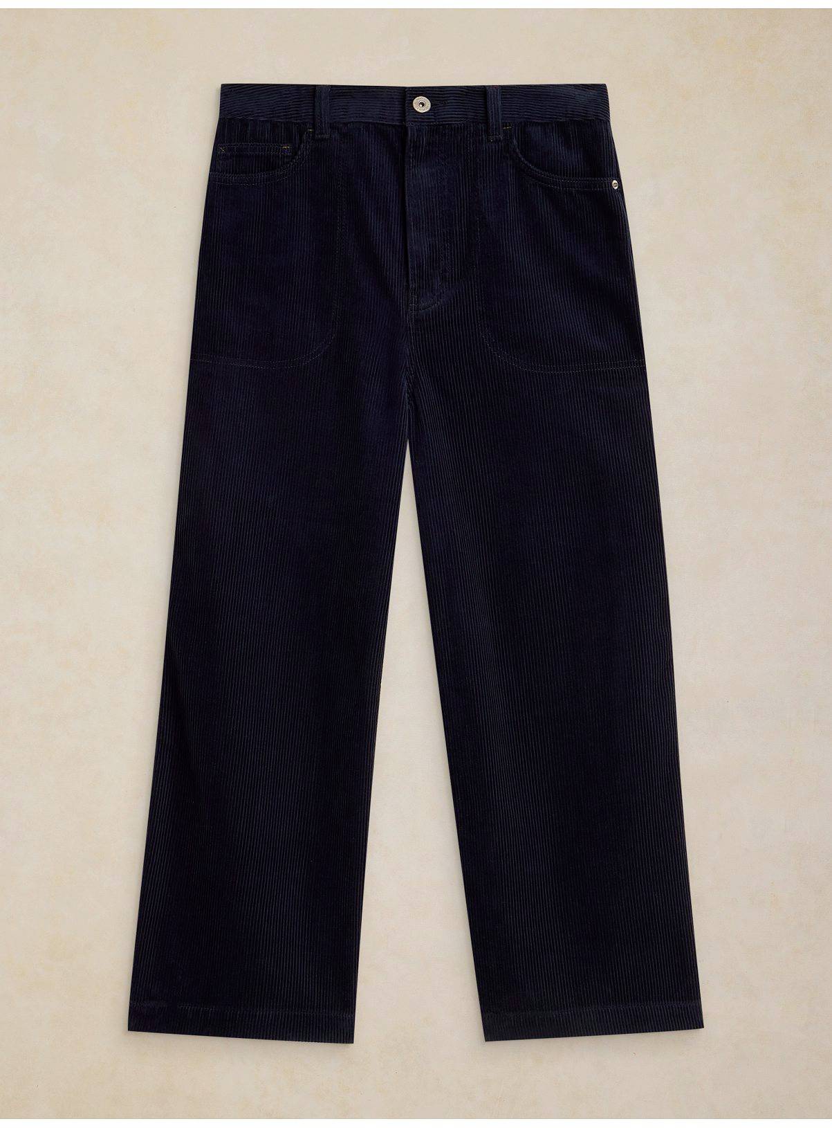 WHITE STUFF Tia Cord Wide Leg Crop Trousers 18R - Image 5