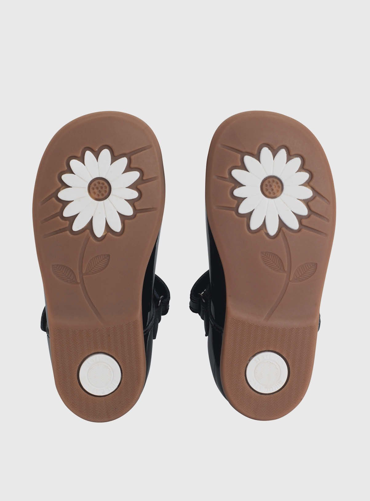 START-RITE Slide Black Patent Girls Rip Tape Shoes 4.5 Infant - Image 5 thumbnail