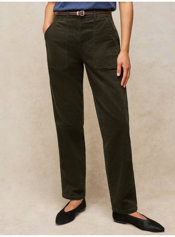 WHITE STUFF Twister Cord Trouser 16R