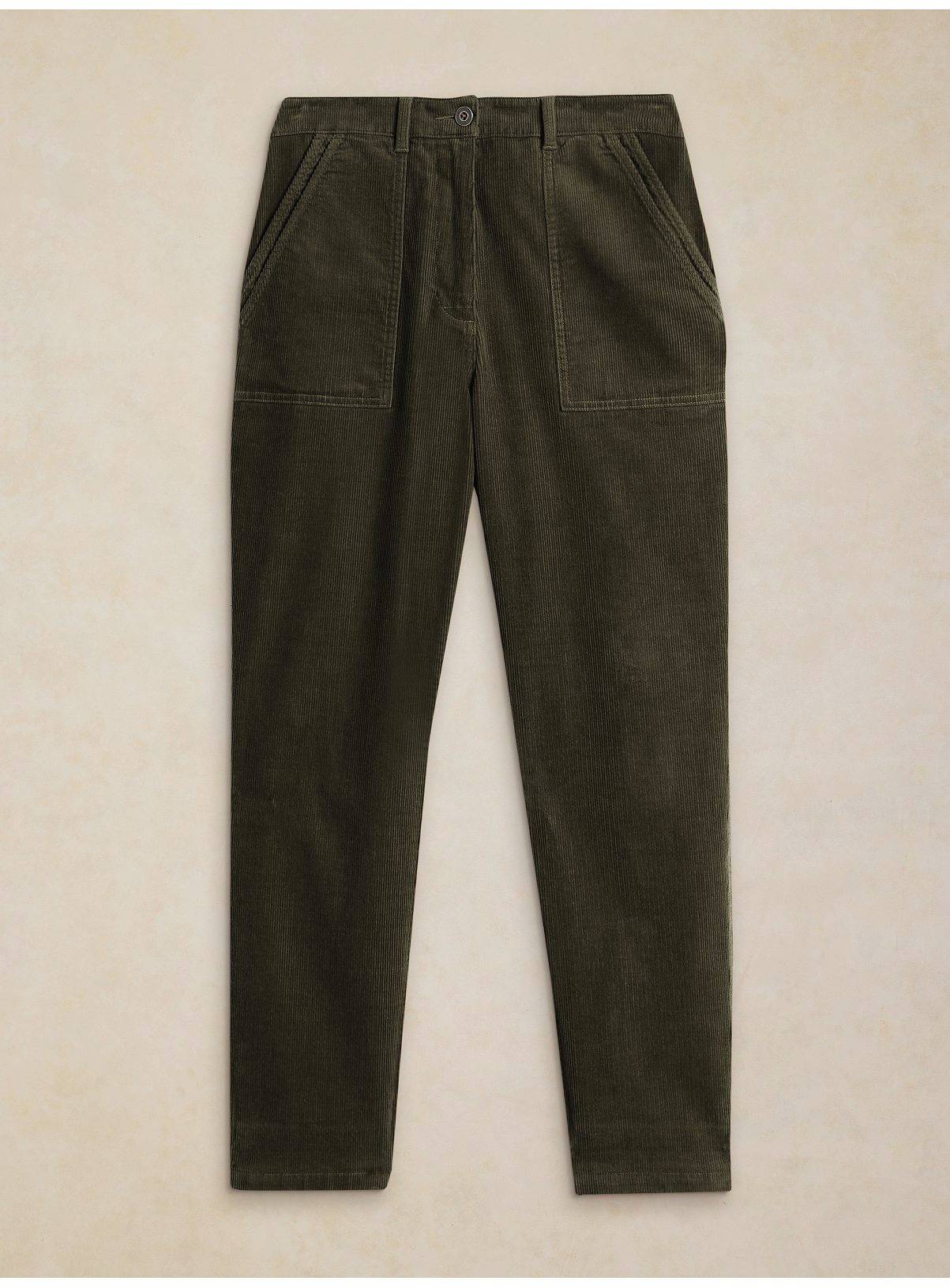 WHITE STUFF Twister Cord Trouser Green 18R - Image 5