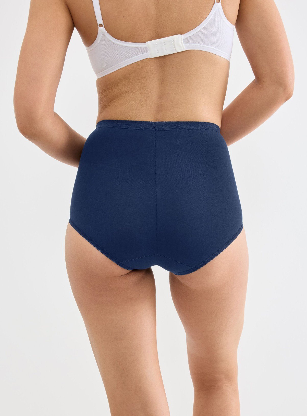 SLOGGI Basic Maxi Knickers 3 Pack Blue 20 - Image 3 thumbnail