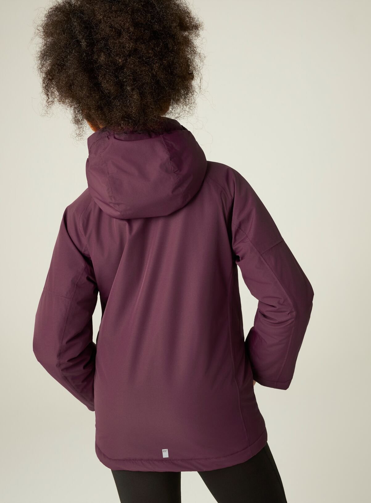 REGATTA Hillain Warm Lined Waterproof Jacket Purple 5-6 Years - Image 2 thumbnail