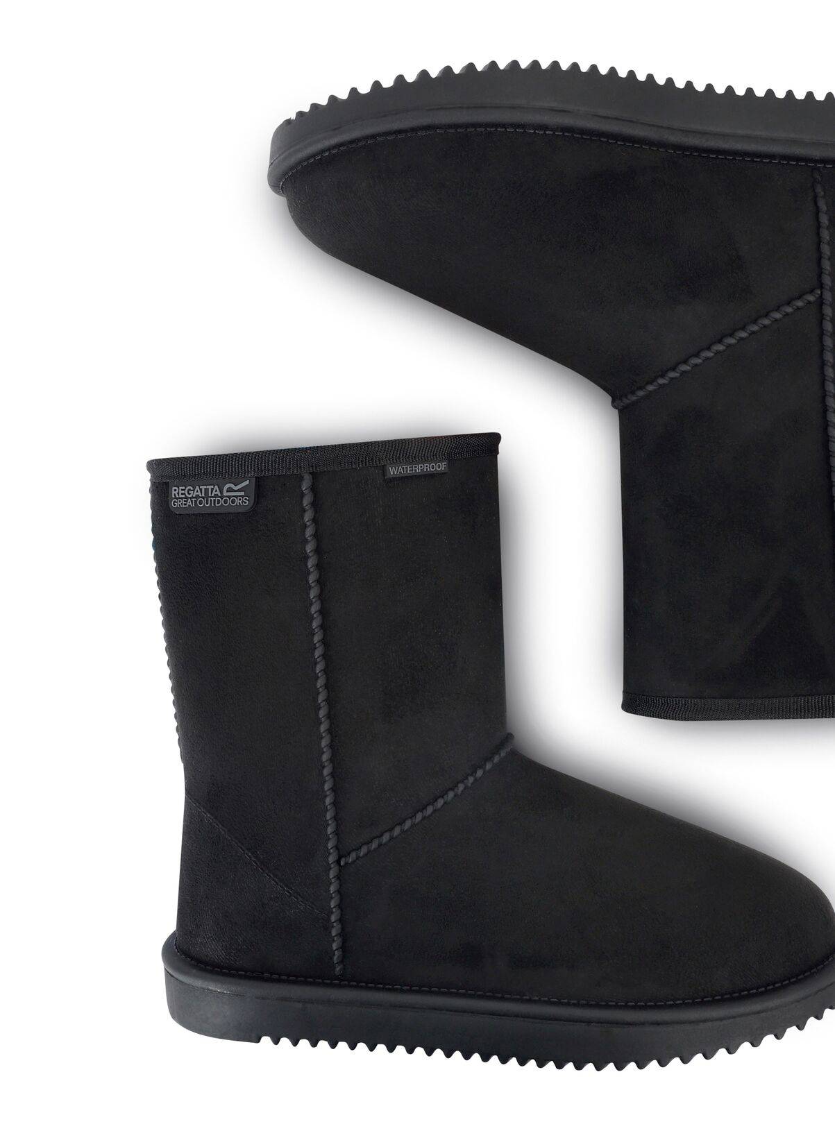 REGATTA Risley Mid Waterproof Boots Black 6 - Image 5