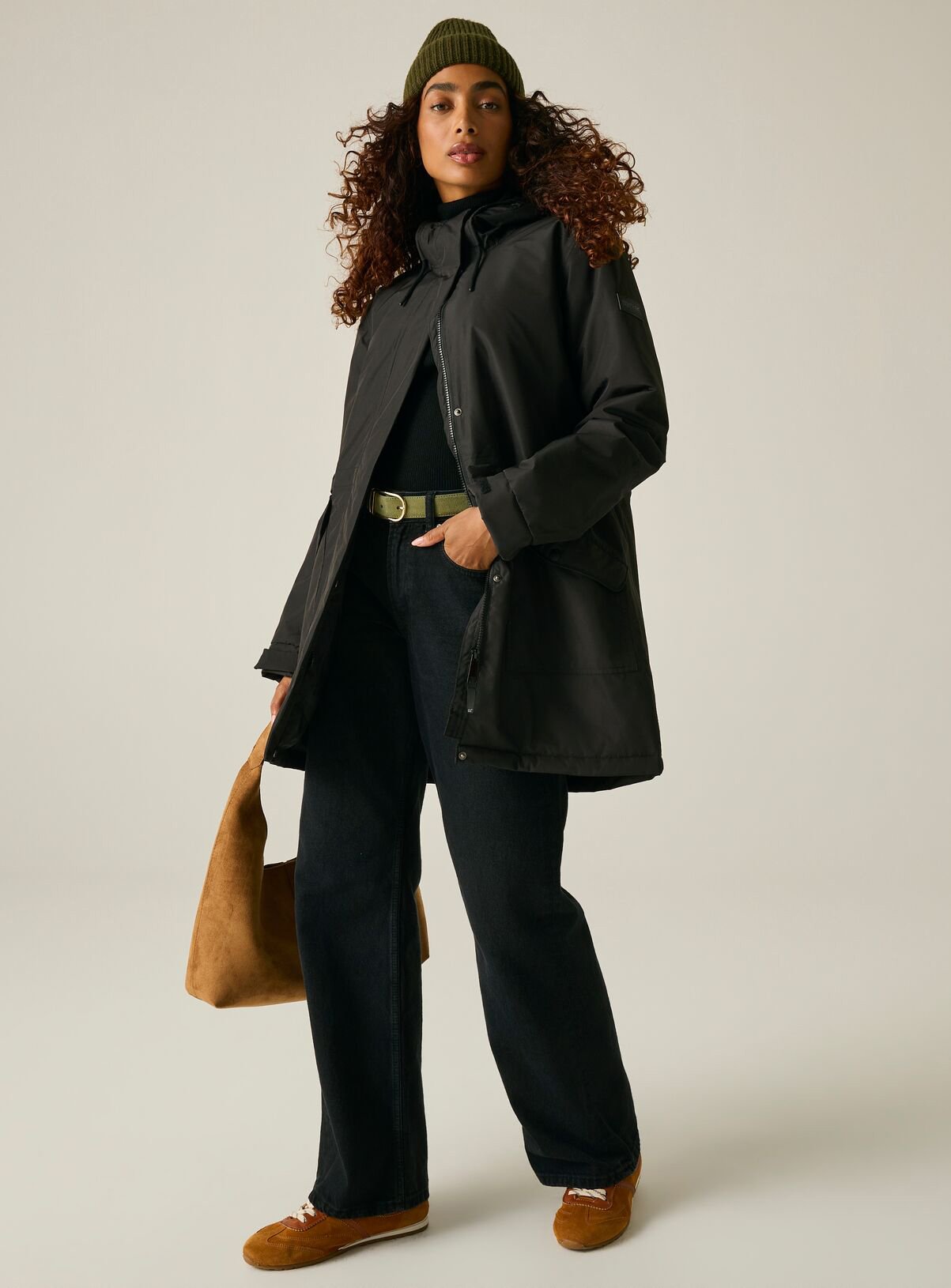 REGATTA Sophia Waterproof Jacket Black 16 - Image 5 thumbnail