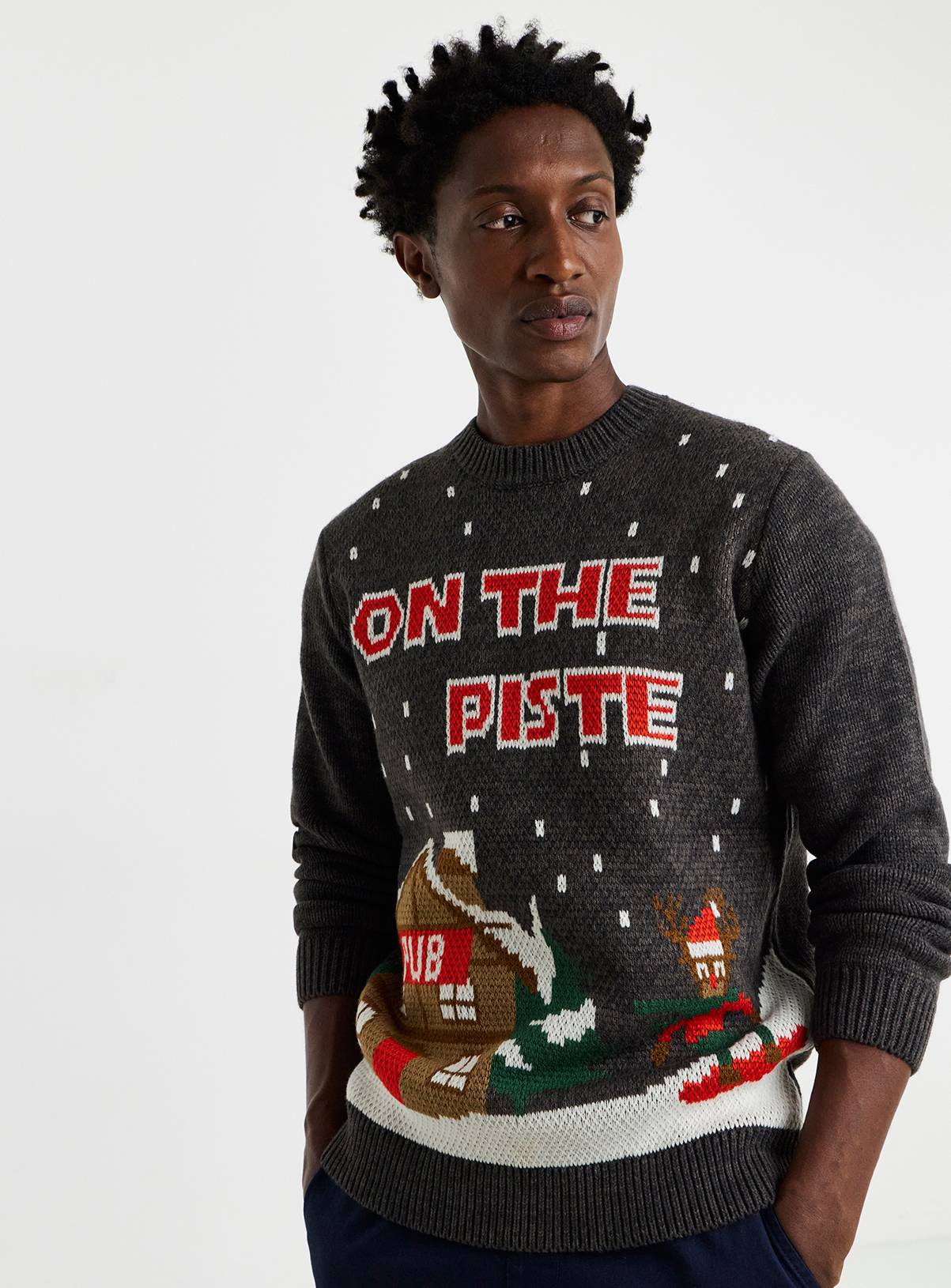 JACAMO On The Piste Christmas Jumper 3XL - Image 1