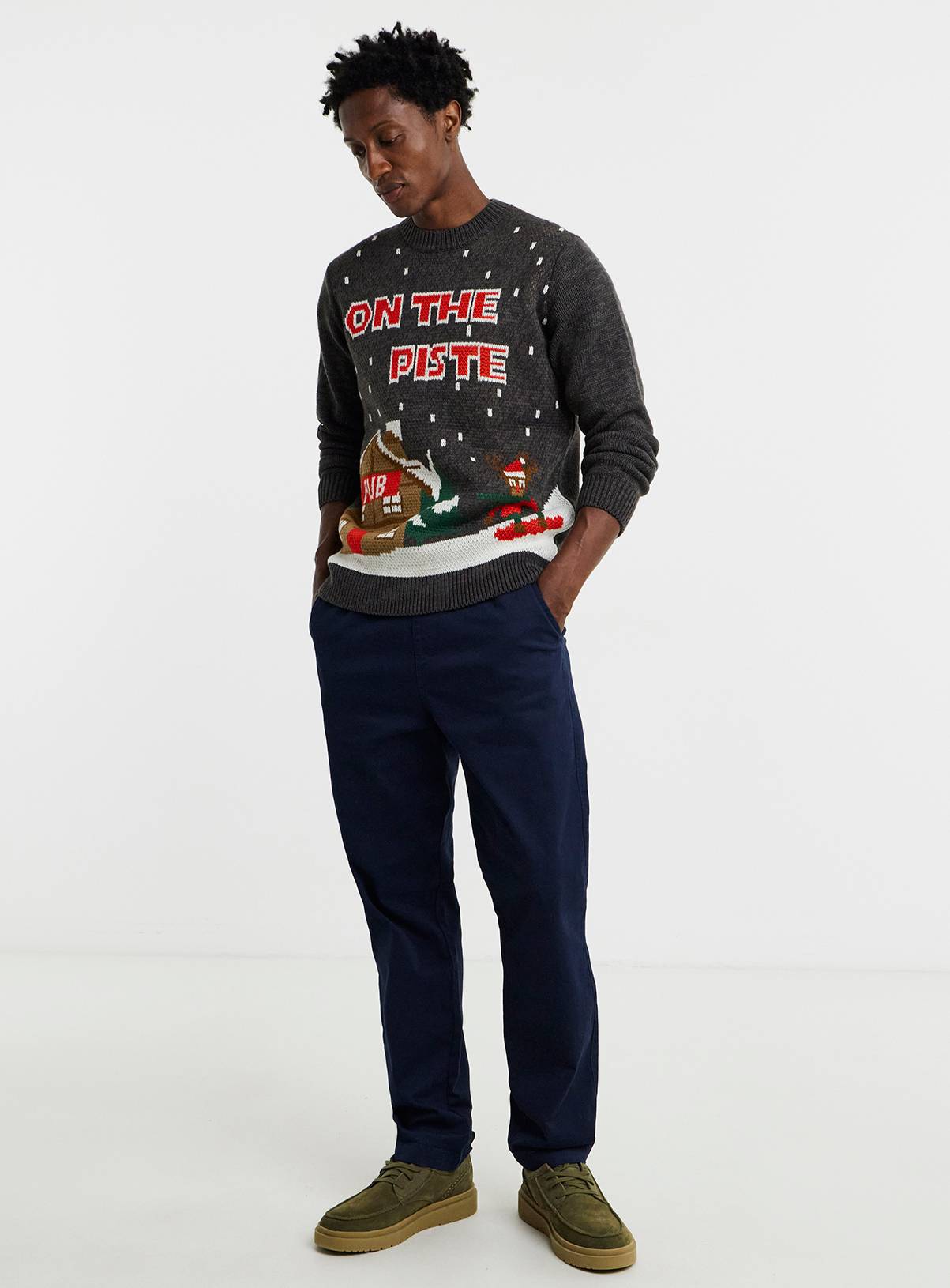JACAMO On The Piste Christmas Jumper 3XL - Image 3